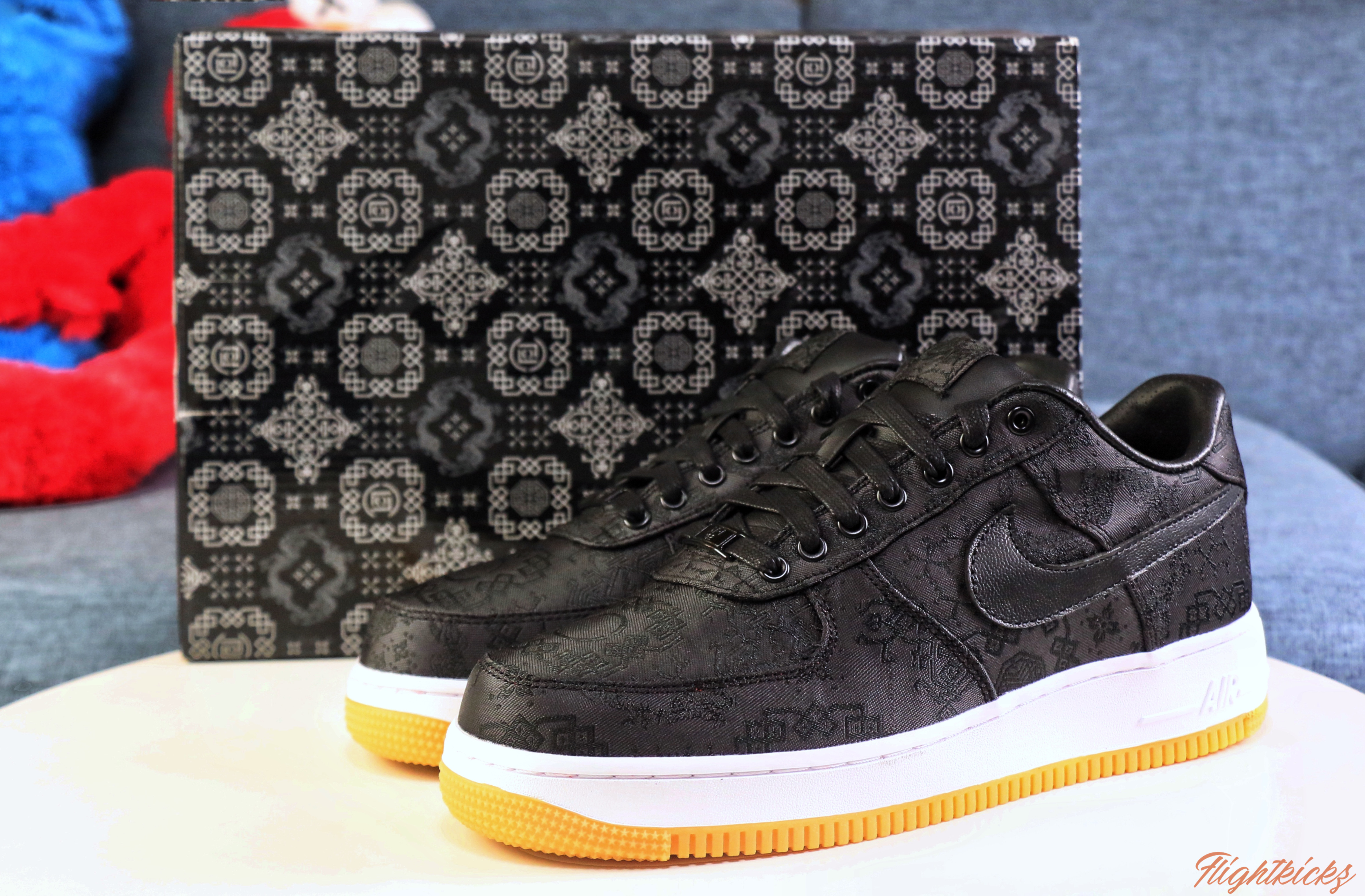 2019 Clot x Fragment x Nike Air Force 1