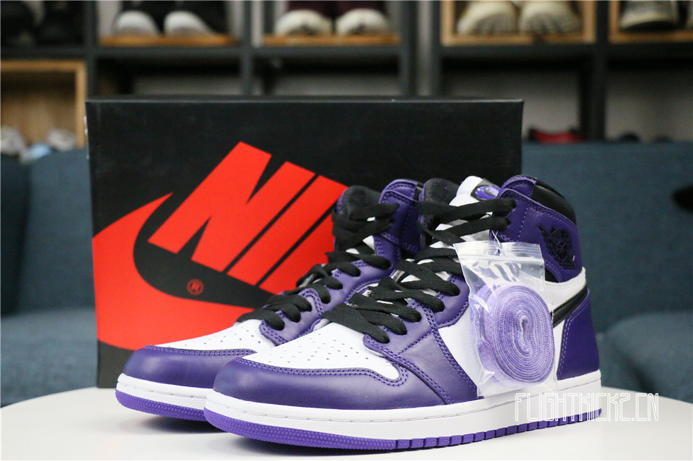 Air Jordan 1 Retro High Court Purple White 2.0 2020