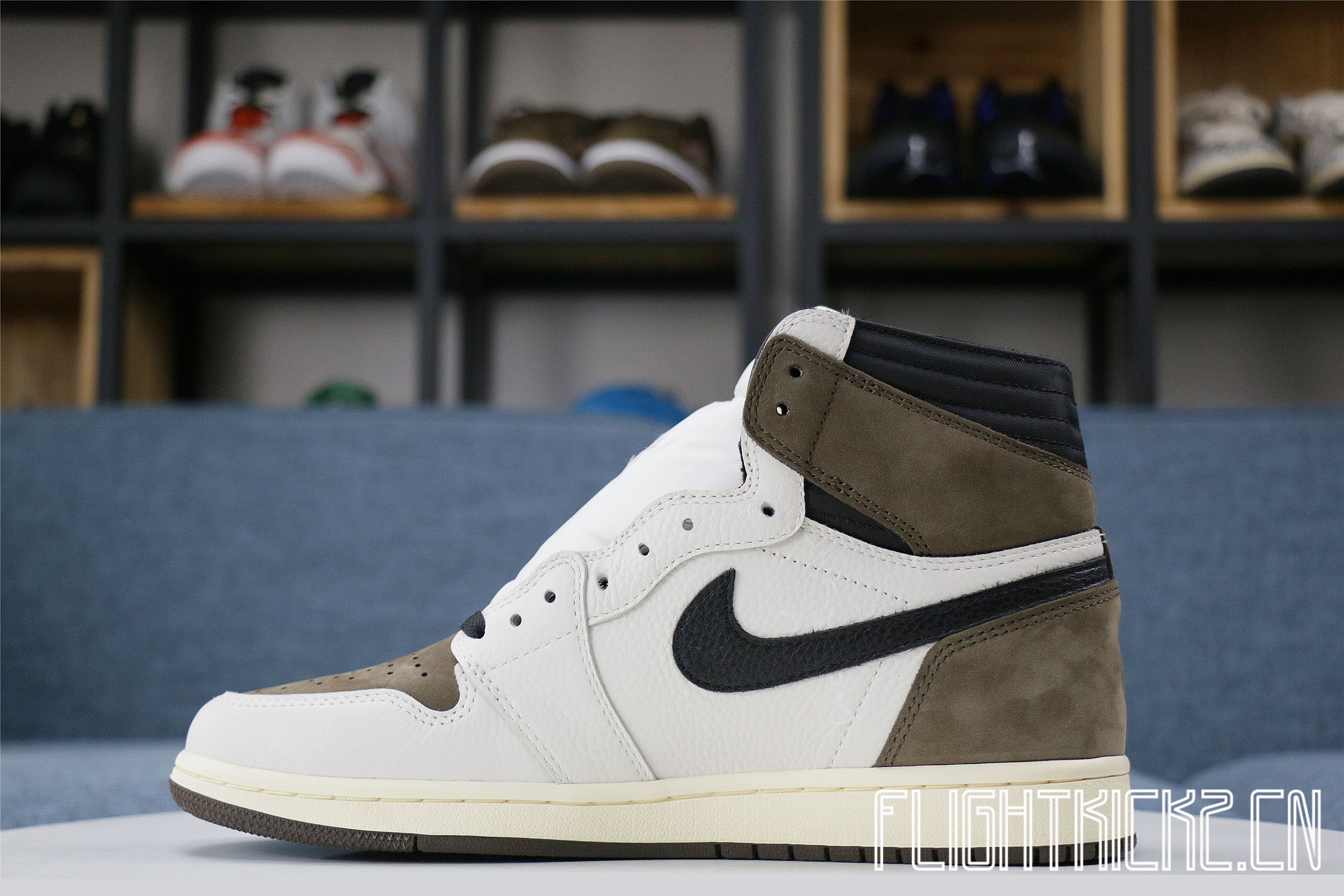 Travis Scott x Air Jordan 1 2.0 Custom Shoes