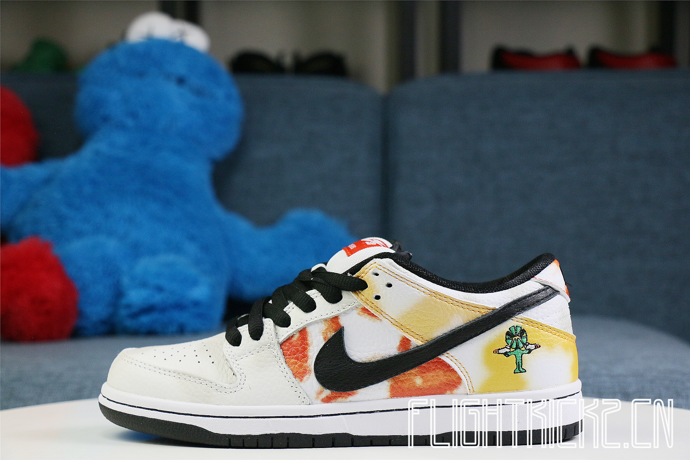 Nike SB Dunk Low Raygun Tie-Dye White 2019(LN5 A1 Batch)