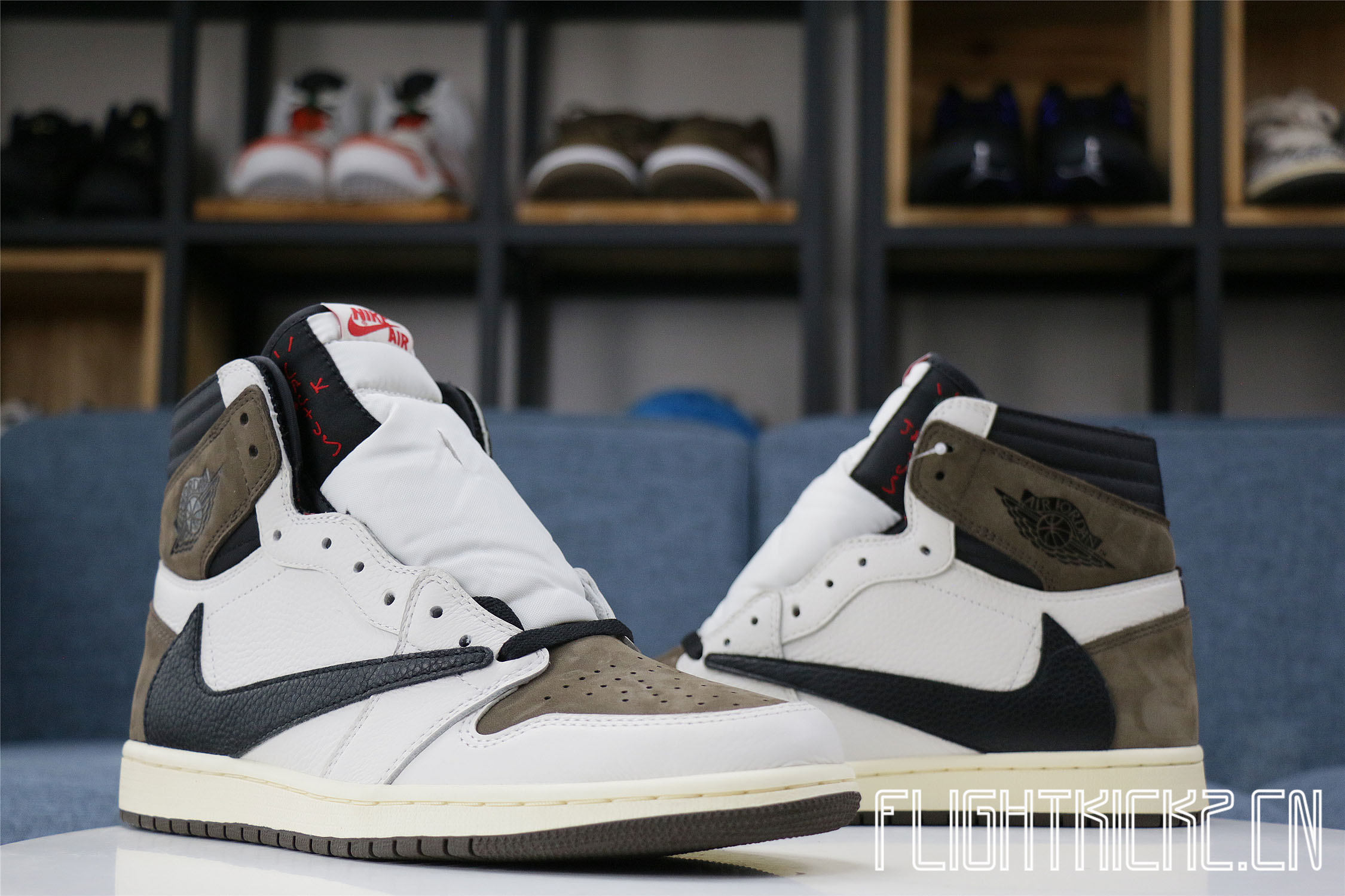 Travis Scott x Air Jordan 1 2.0 Custom Shoes