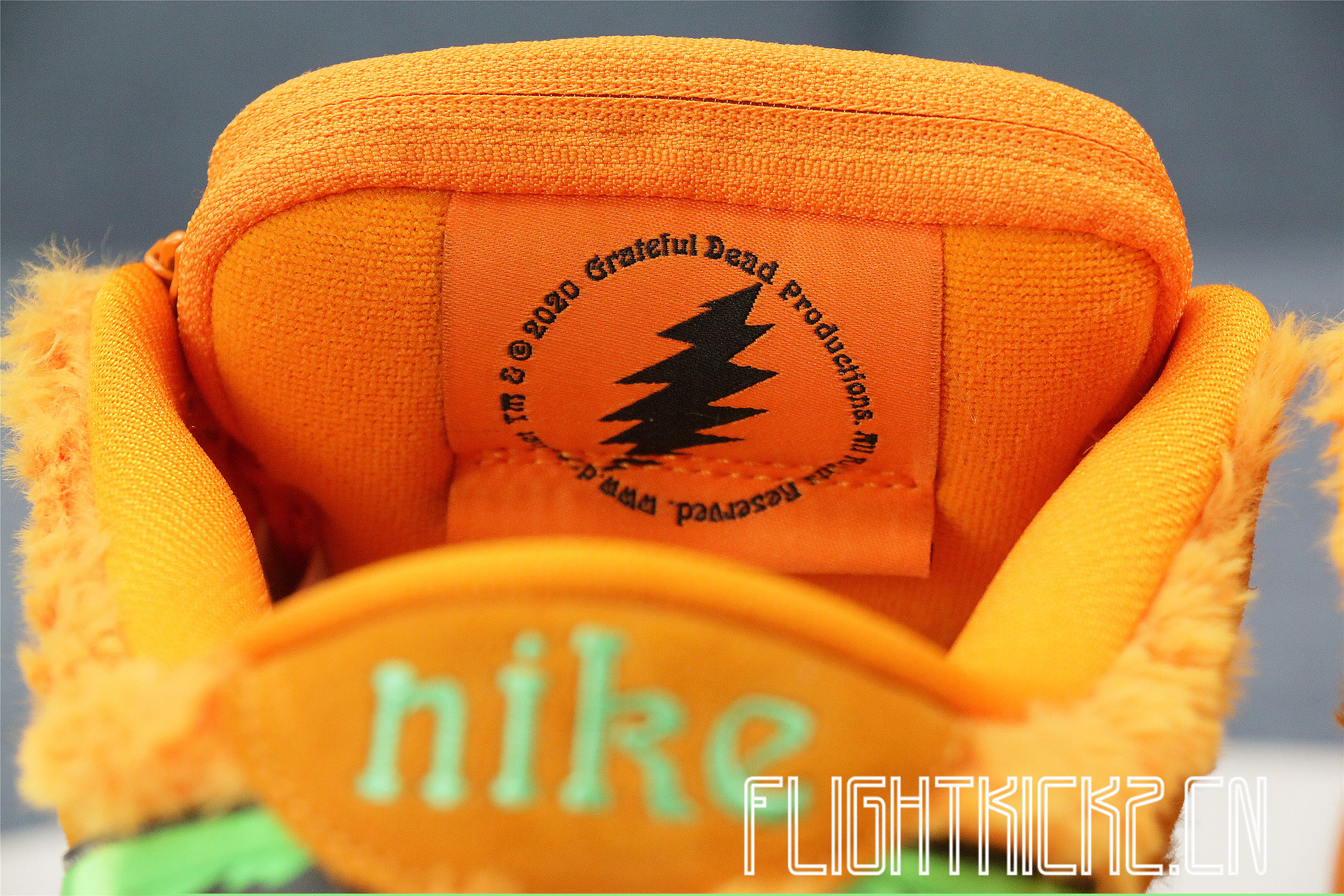 Grateful Dead x Nike SB Dunk Low Orange