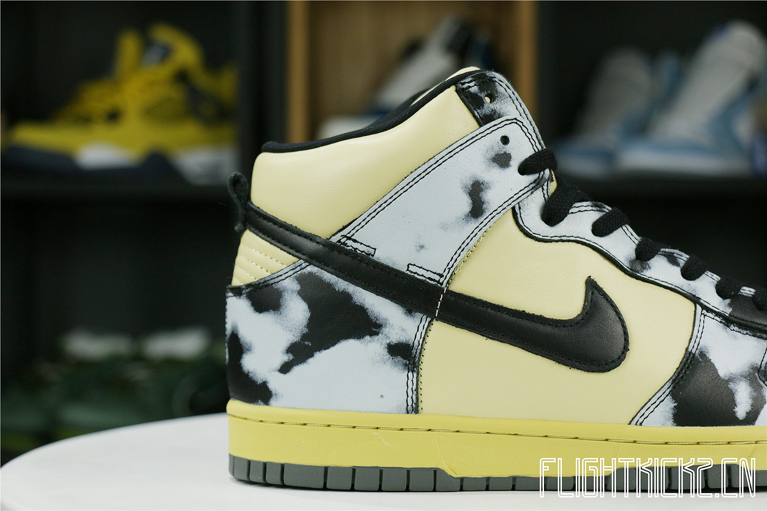 Nike Dunk High 1985 Black Acid Wash