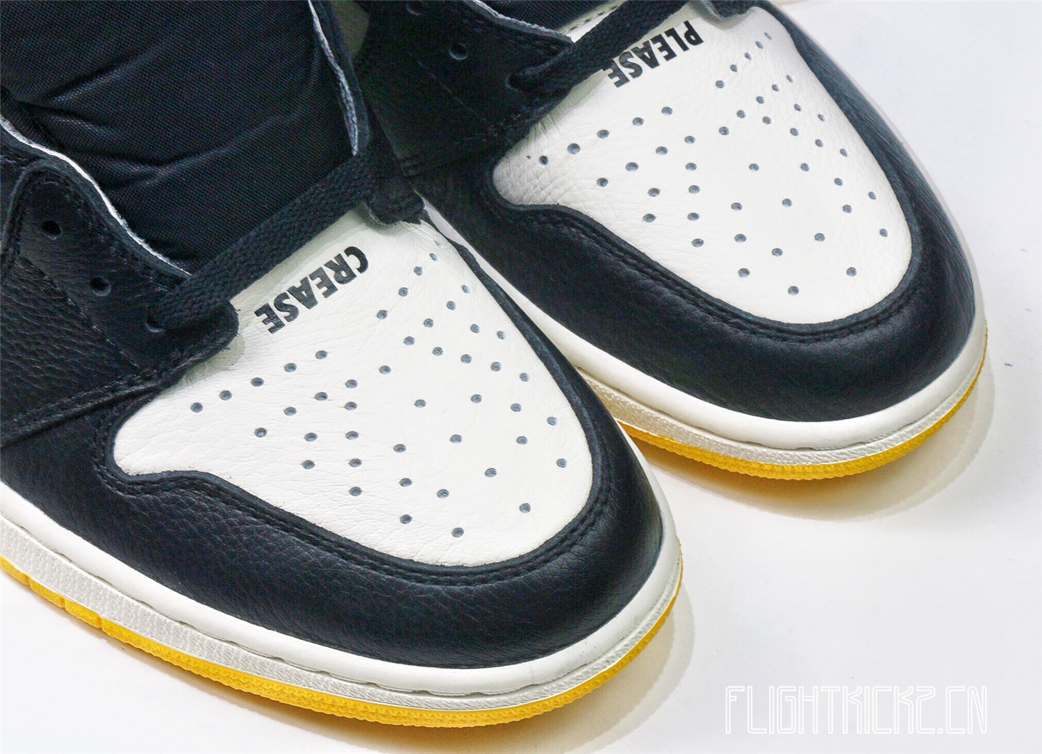 Air Jordan 1 Retro “Not For Resale Yellow 2018