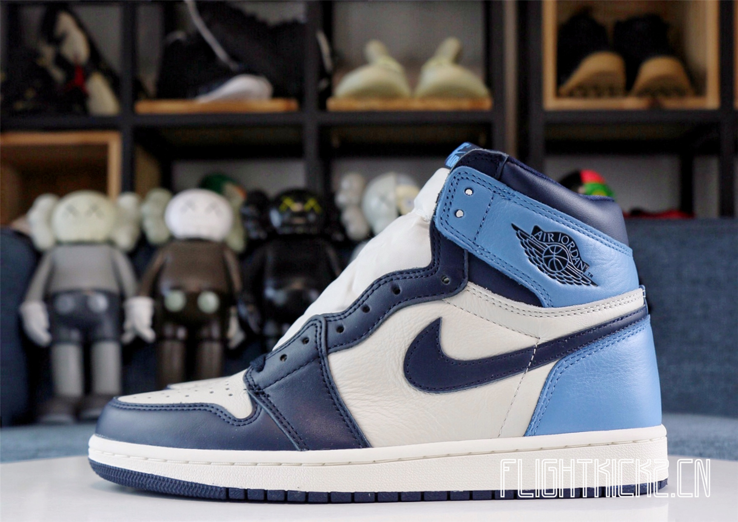 Jordan 1 Retro High Obsidian UNC