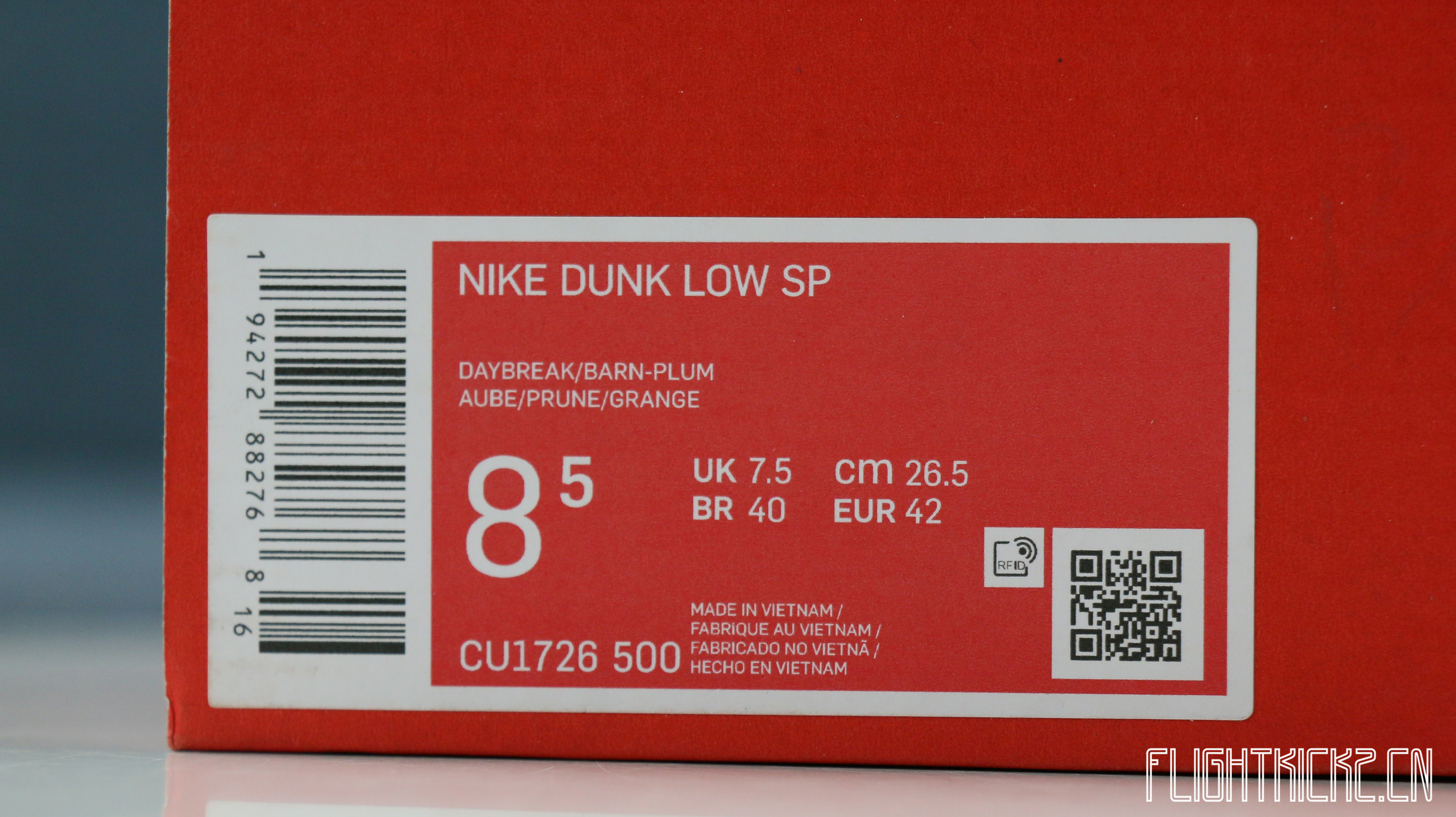 Nike Dunk Low Plum 2020