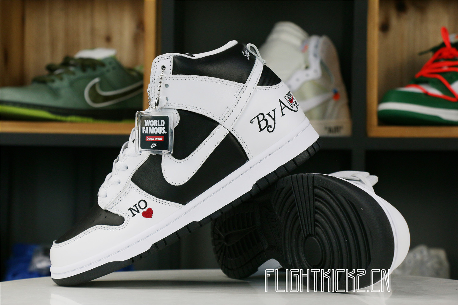 Nike SB Dunk High Supreme By Any Means Black