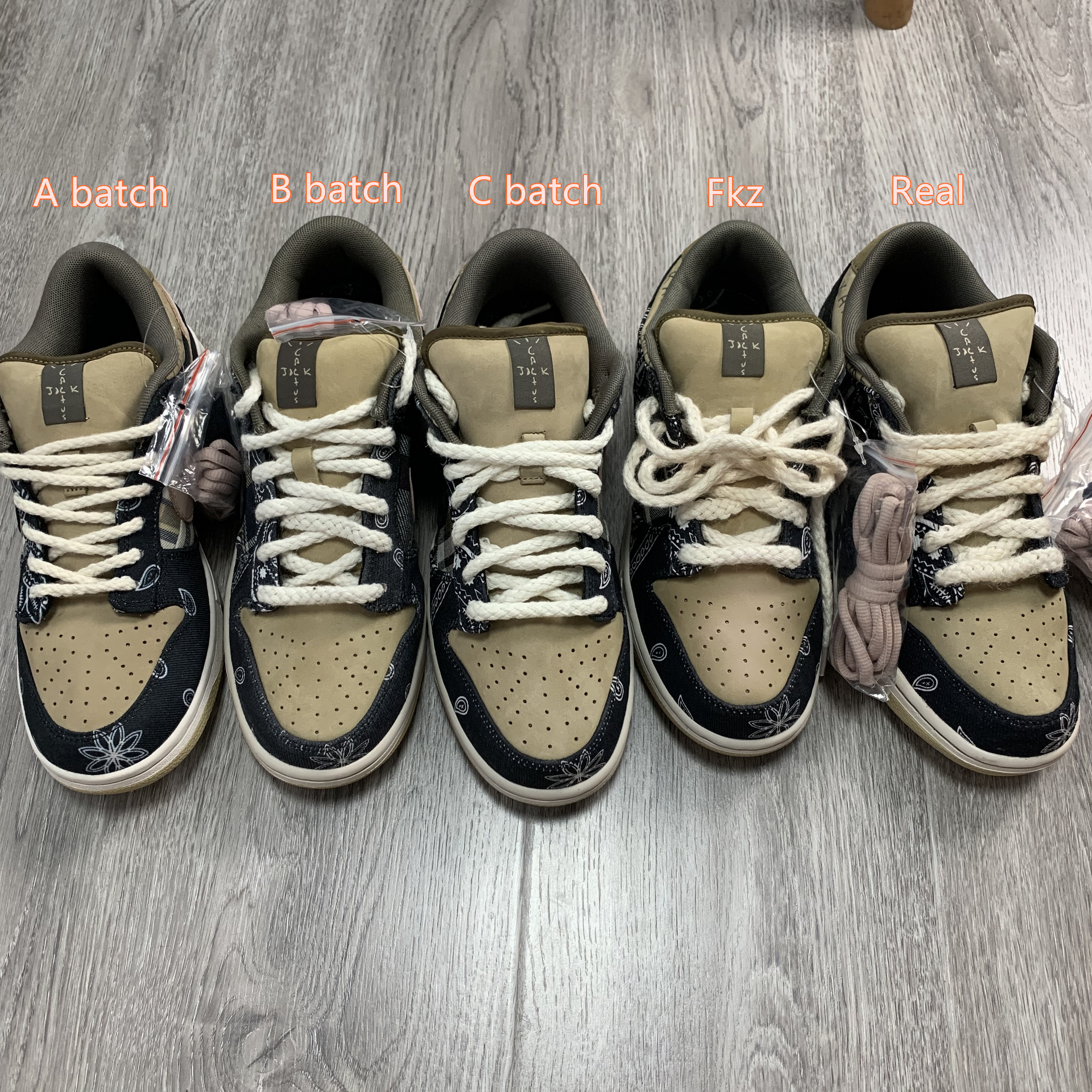 Travis Scott x Nike SB Dunk Low(LN5 A1 Batch)