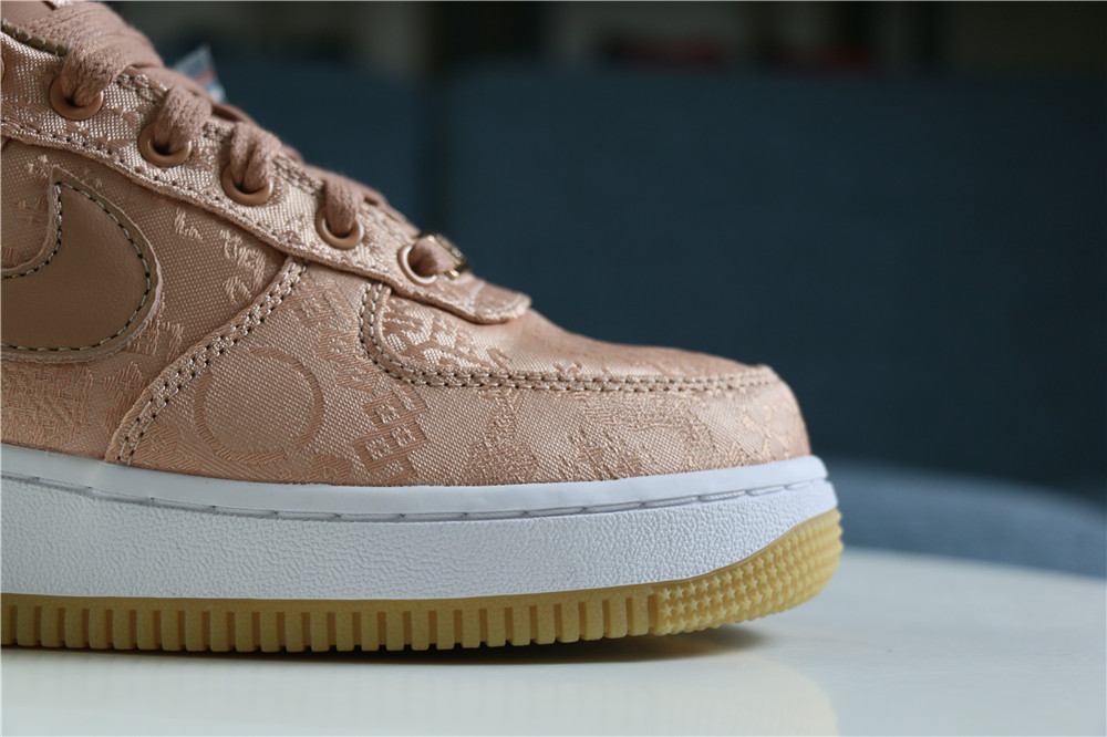 CLOT x Nike Air Force 1 Low “Rose Gold”
