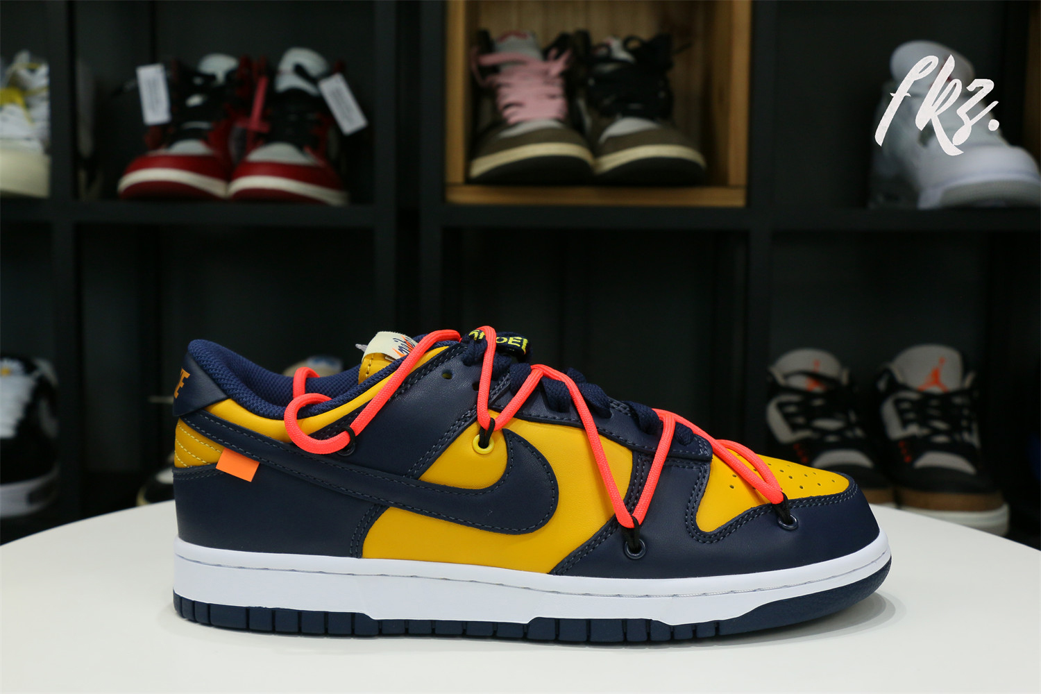 Off-White x Nike Dunk Low “Michigan” 2019(LN5 A1 Batch)