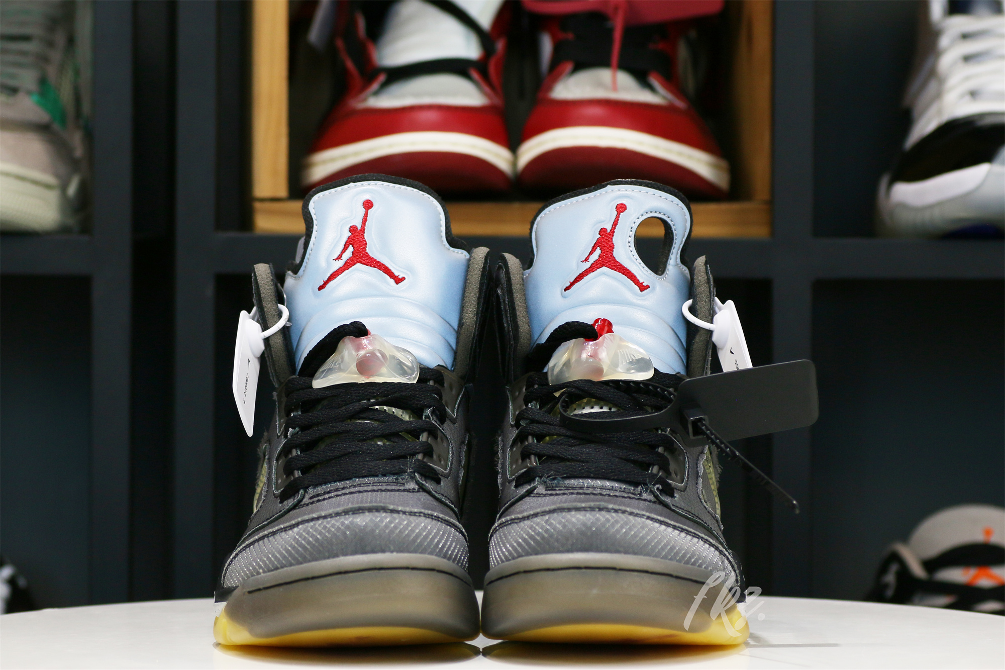 Off White x Air Jordan 5 Retro SP Muslin (LN5 A1 Batch)