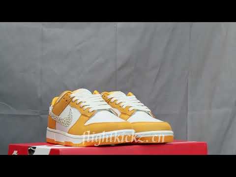 Nike Dunk Low AS Safari Swoosh “Kumquat”