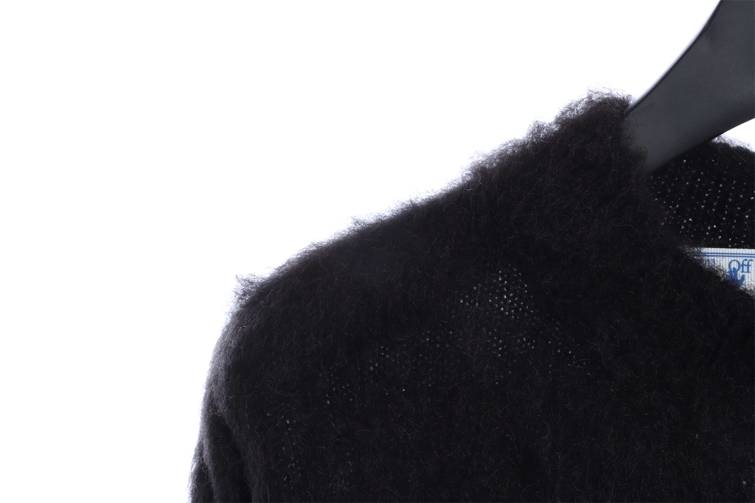 OFF WHITE Mohair Sweater Arrow Gradient