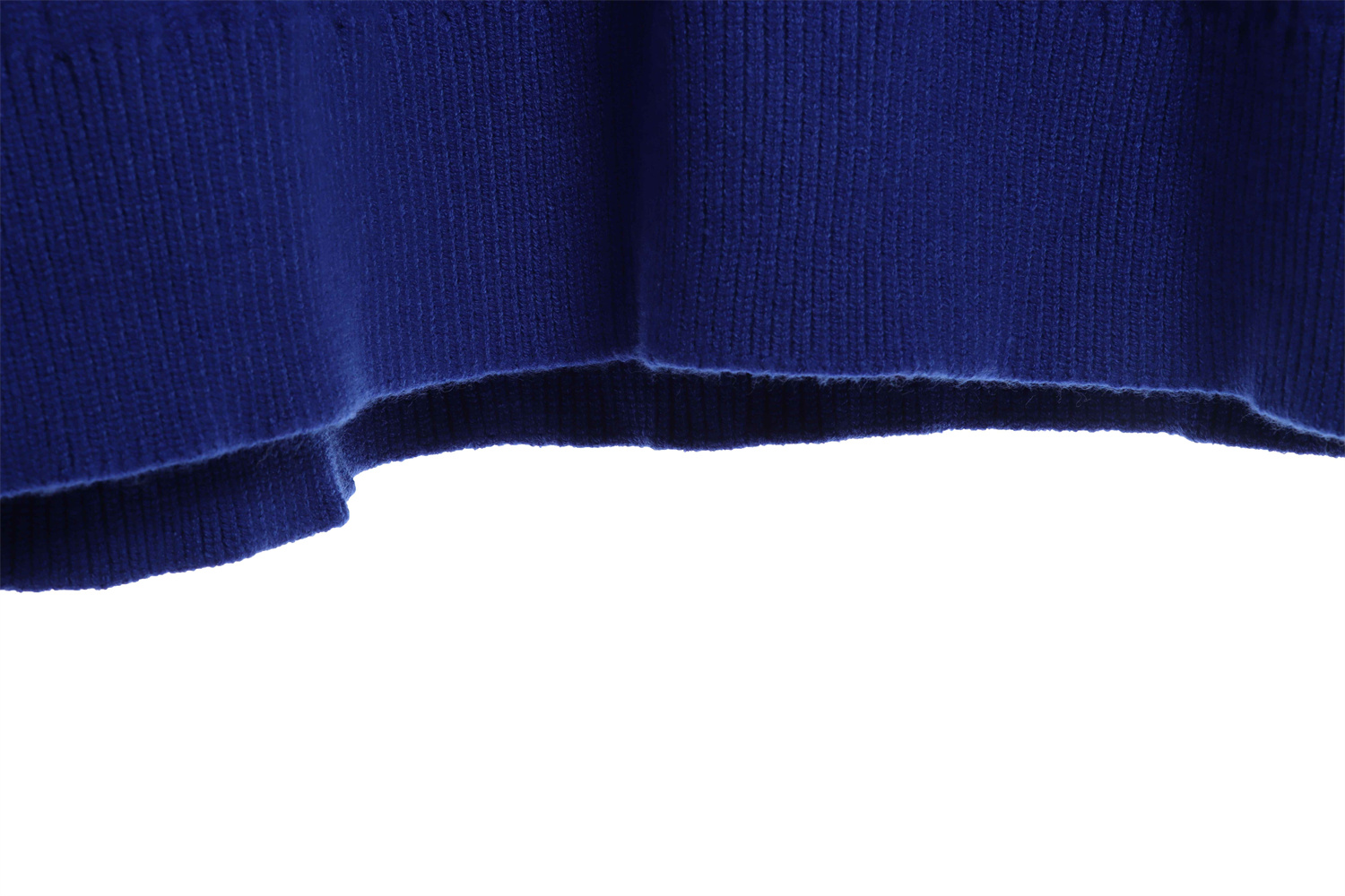 LOEVVE SS22 striped color block V-neck pullover sweater