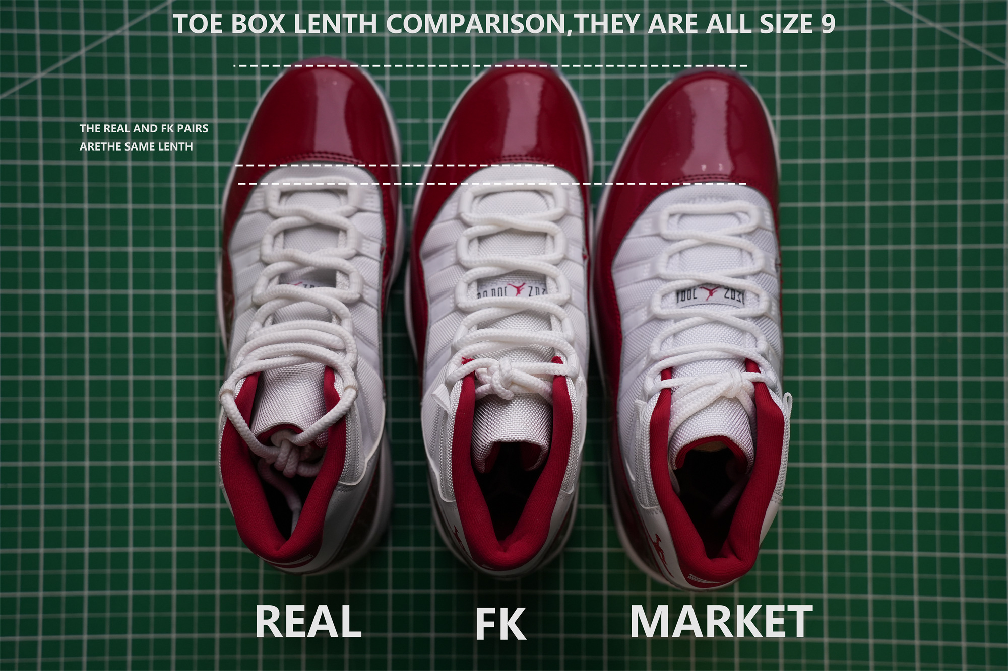 Air Jordan 11 Retro Cherry 2022 (LN5 A1 Batch)