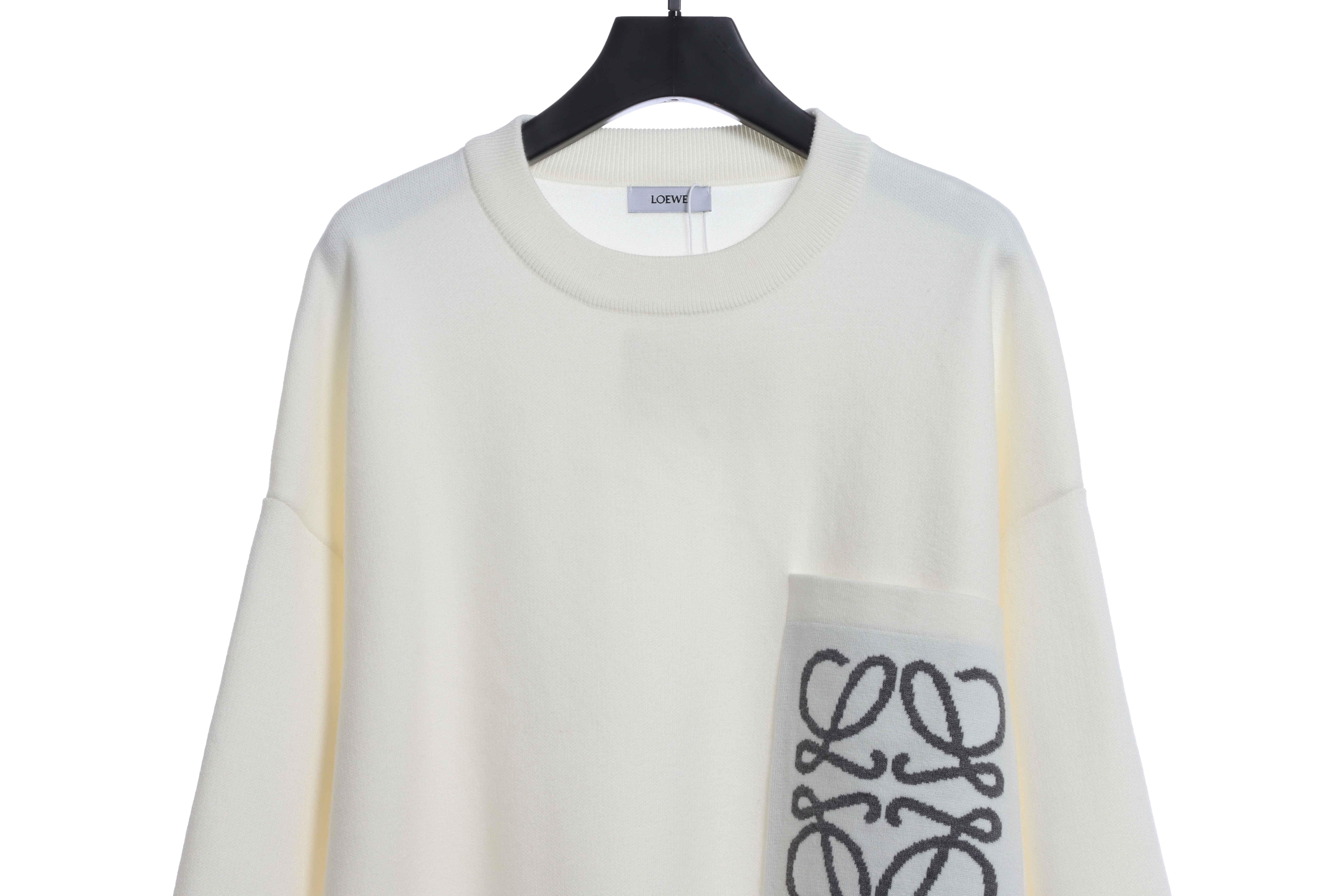LOVVE Modal Anagram Pocket Sweater