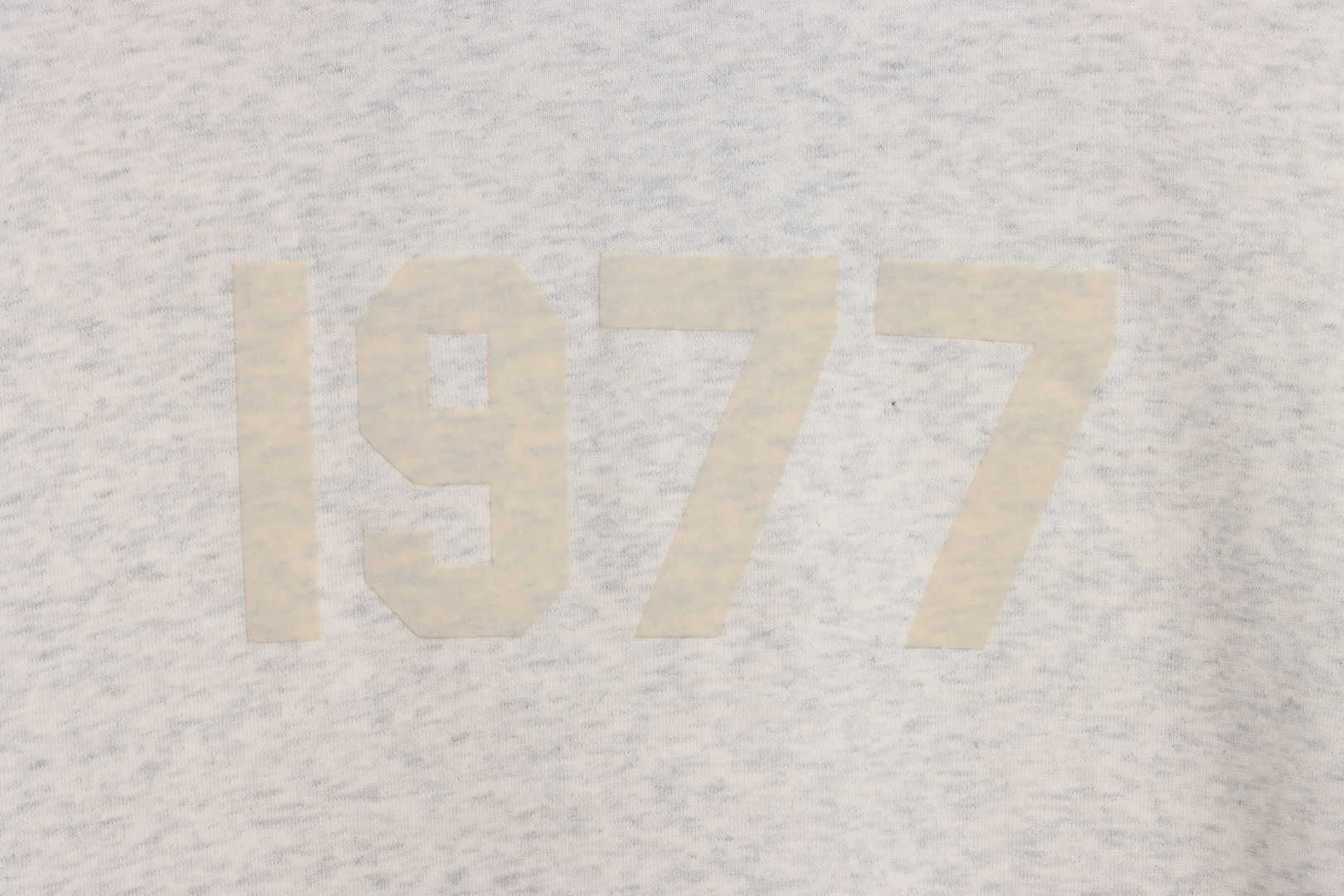 Ess3nt1als F0G 1977 flocking fleece hoodie