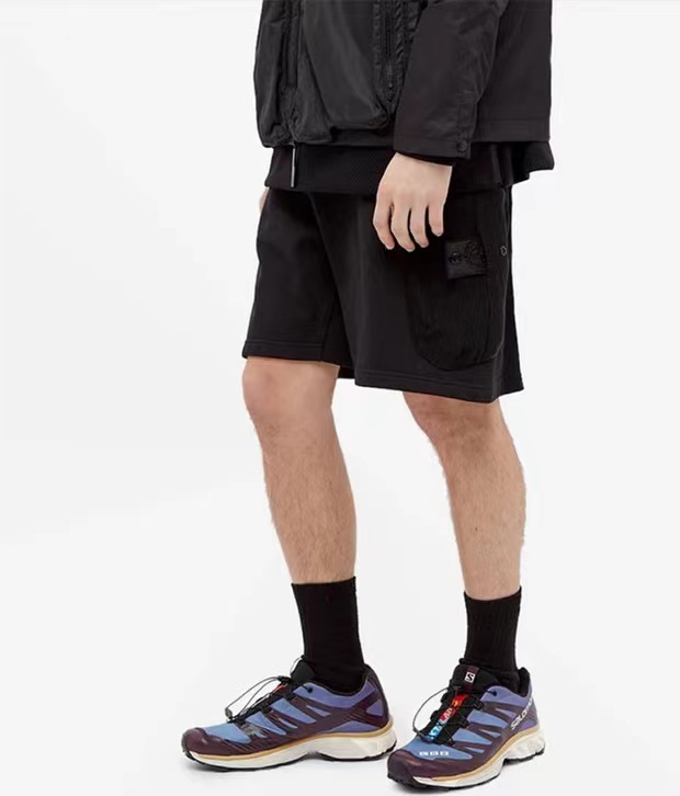 Stone island 21SS shadow series black label shorts