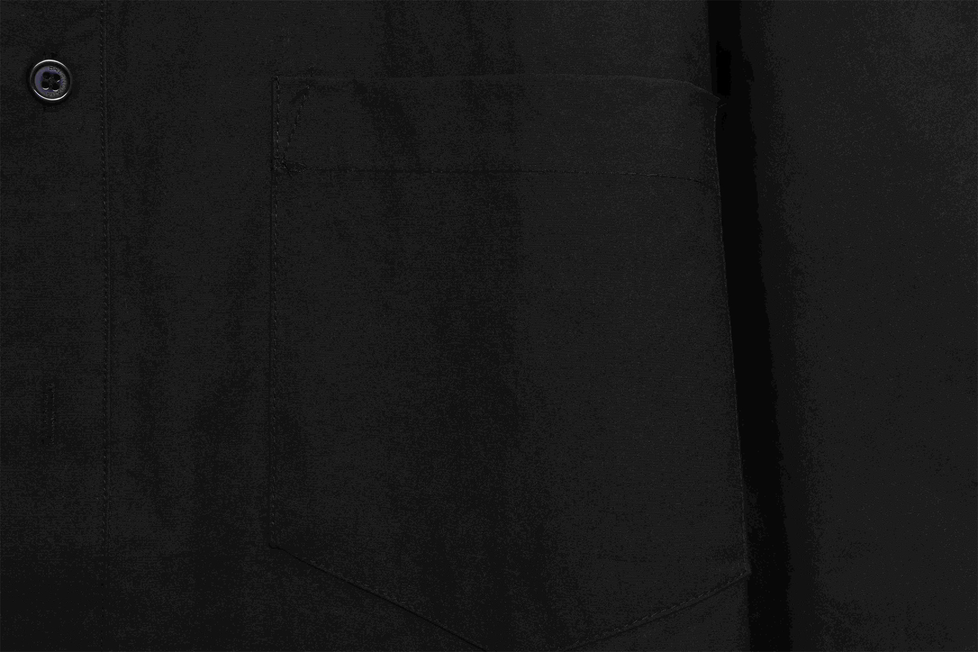 B*CG 4 Taped Back Letter Logo Short Sleeve Shirt