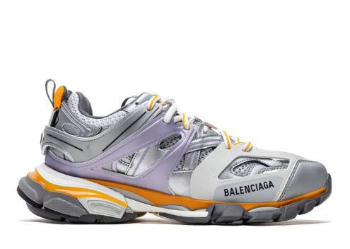 Balenciag* Track Sneaker ‘Silver Grey Orange’