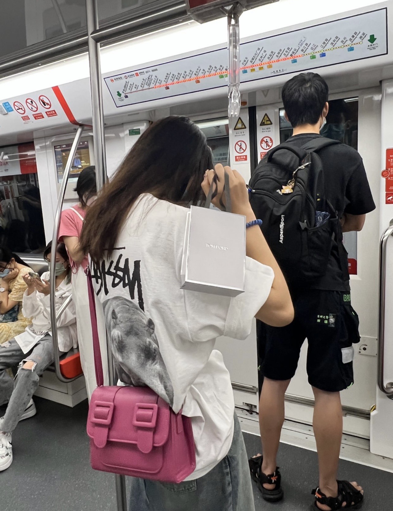 Stussy hippo print short sleeves