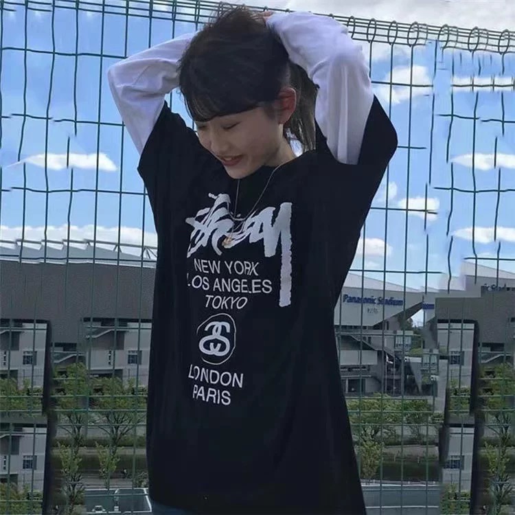 Stussy Classic World Tour Printing short sleeves