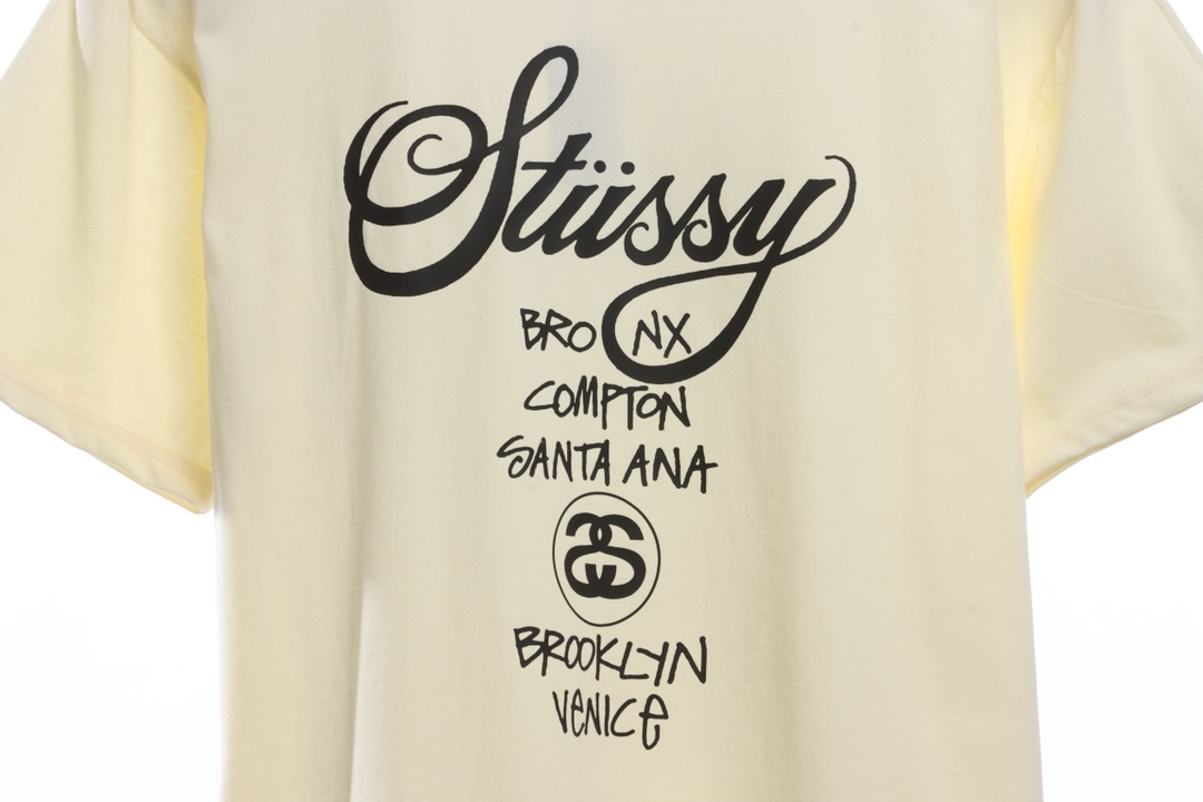 Stussy Classic World Tour Printing short sleeves