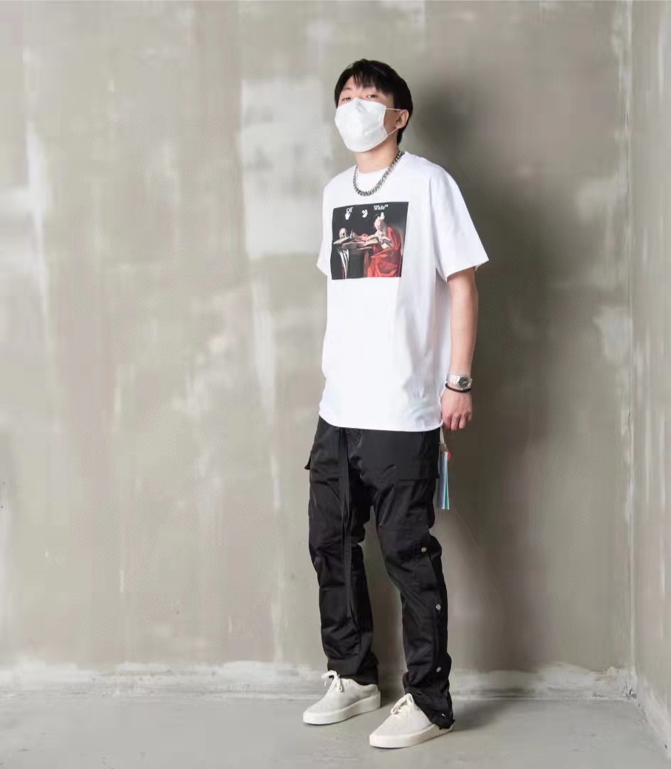 OW red religious short sleeve