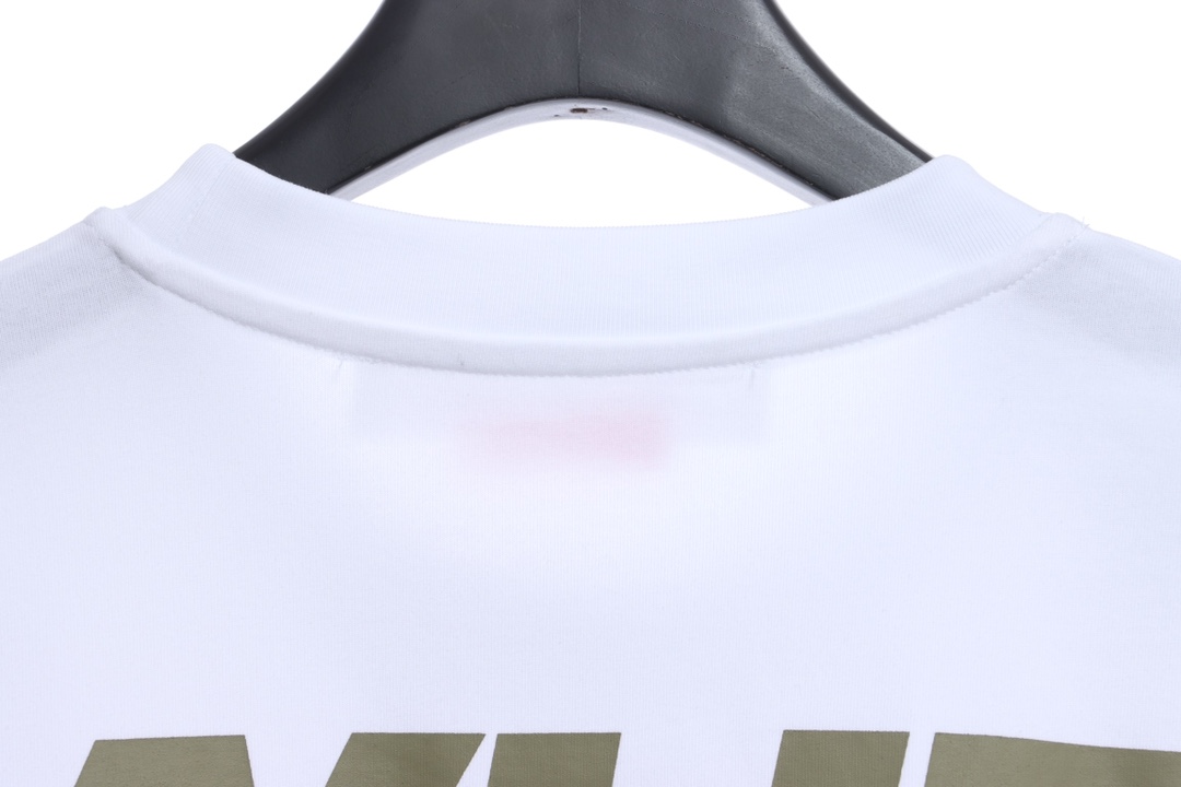 OW Sketch Splashed Ink Arrow Letter Short Sleeves