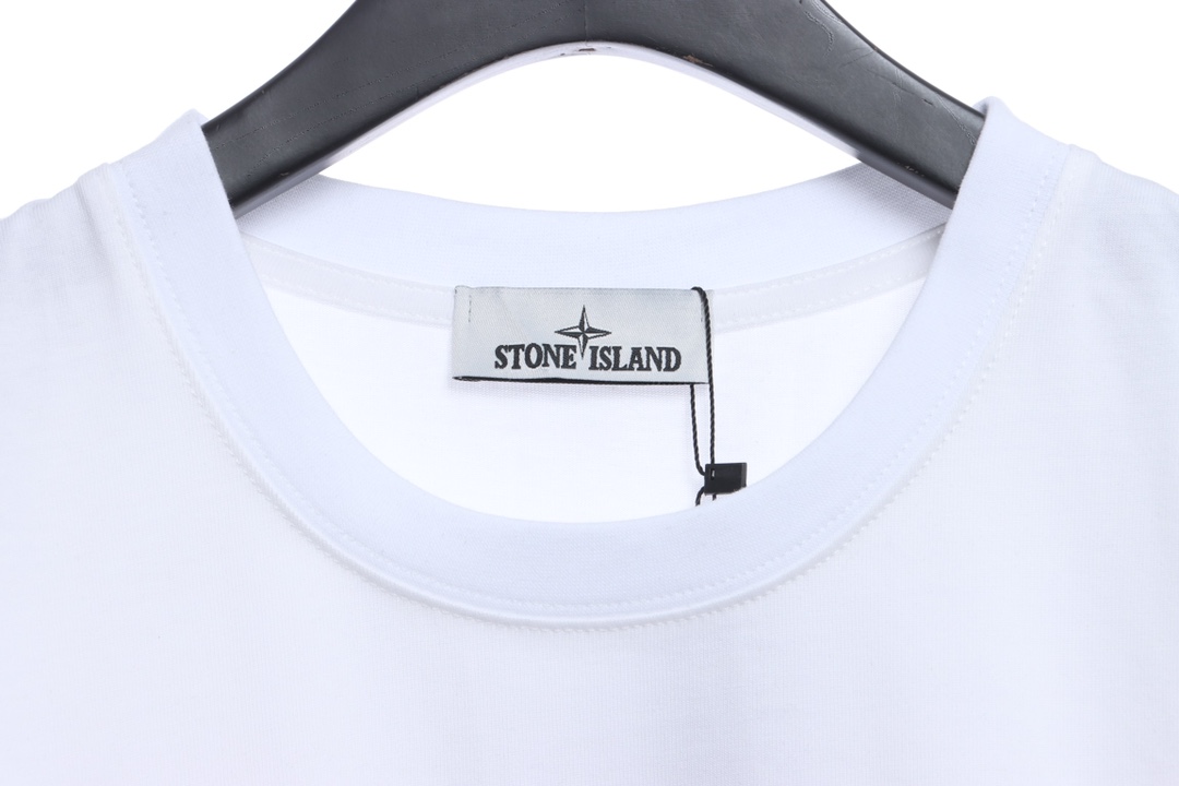 Stone Island Mechanical Compass Print Short Sleeve