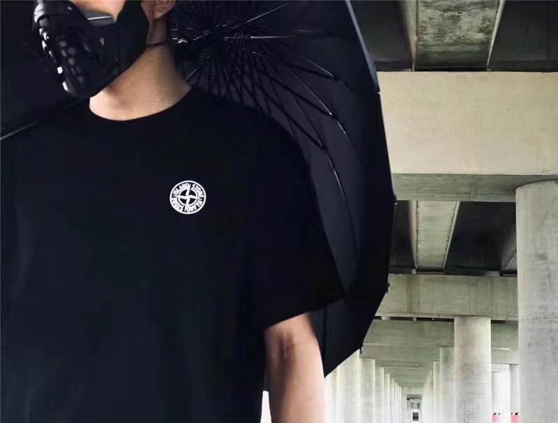 Stone Island Mechanical Compass Print Short Sleeve