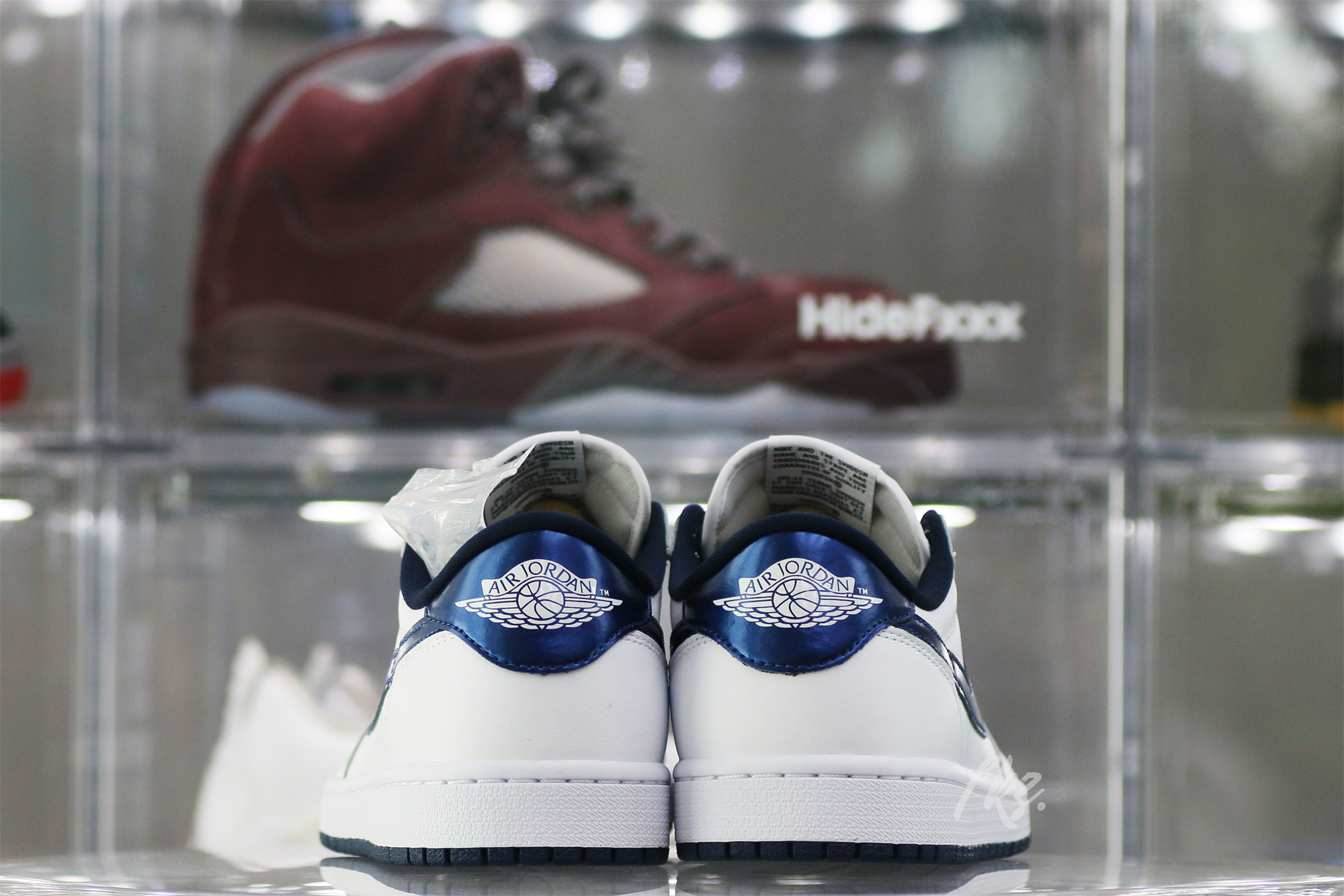 Air Jordan 1 Retro Low Metallic Blue