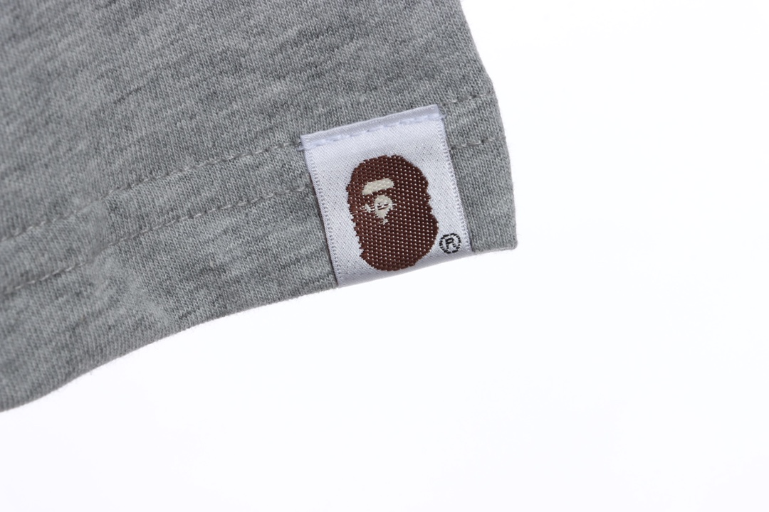 BAPE ape head mountain peak printing short sleeves