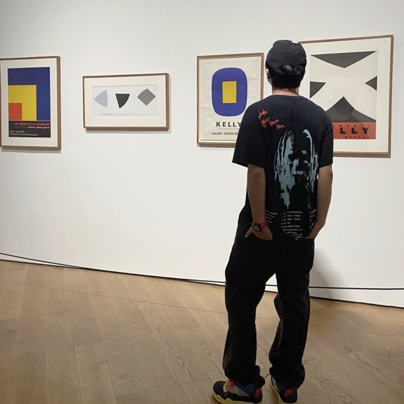 Travis Scott Cactus Jack Astroworld portrait printing short sleeves