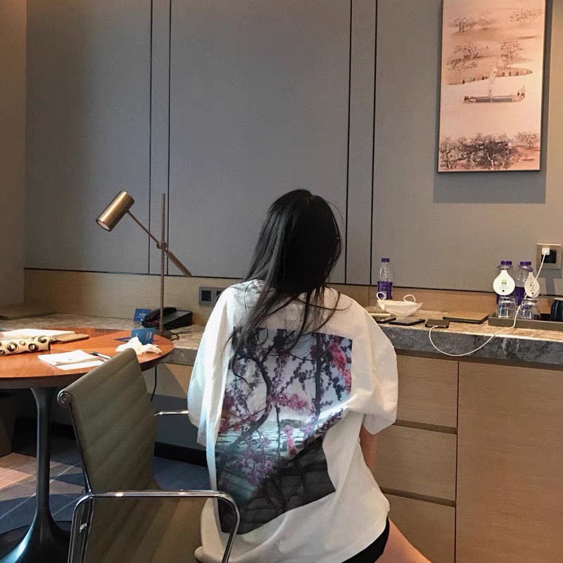 Fog Ess flower short sleeves