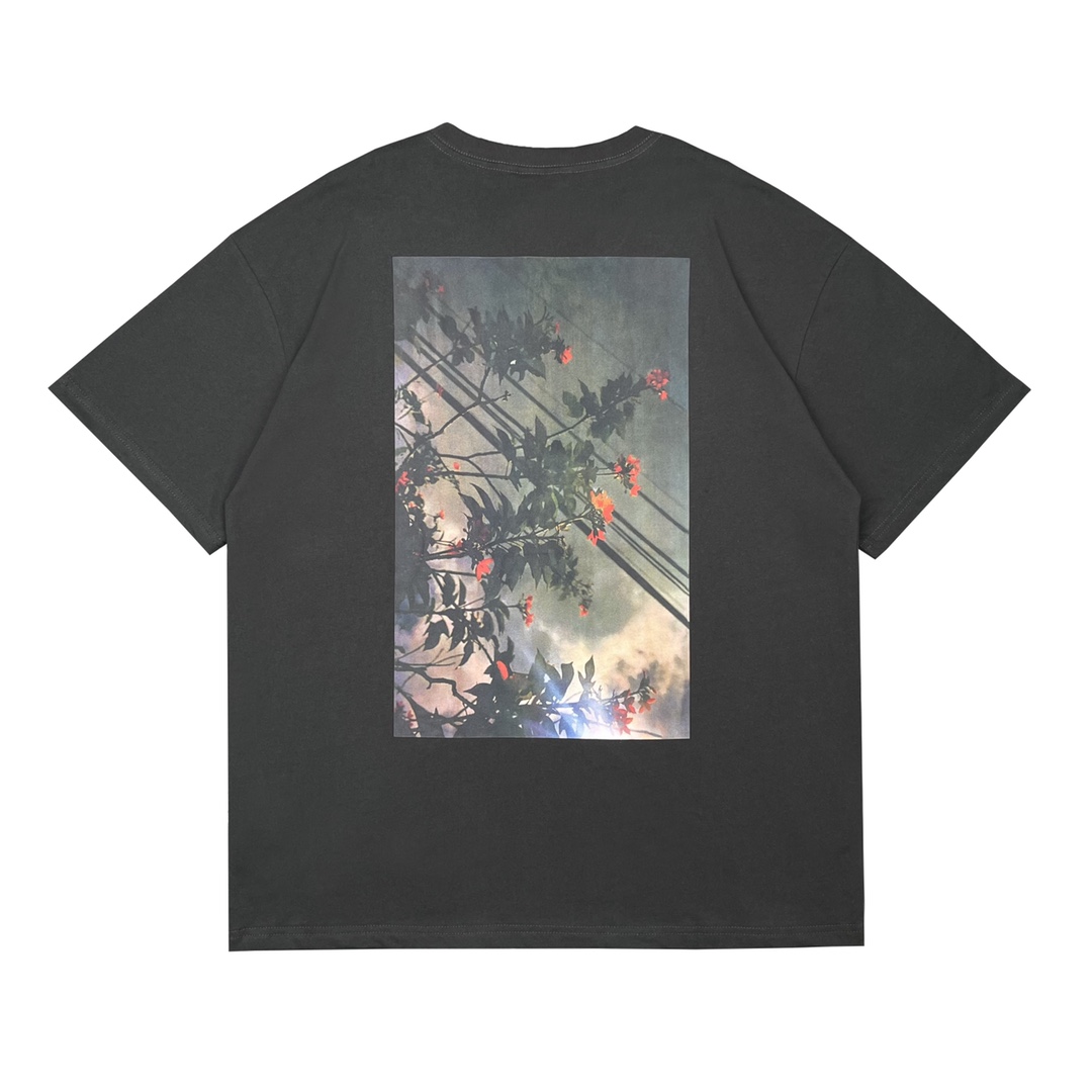 Fog Ess flower short sleeves