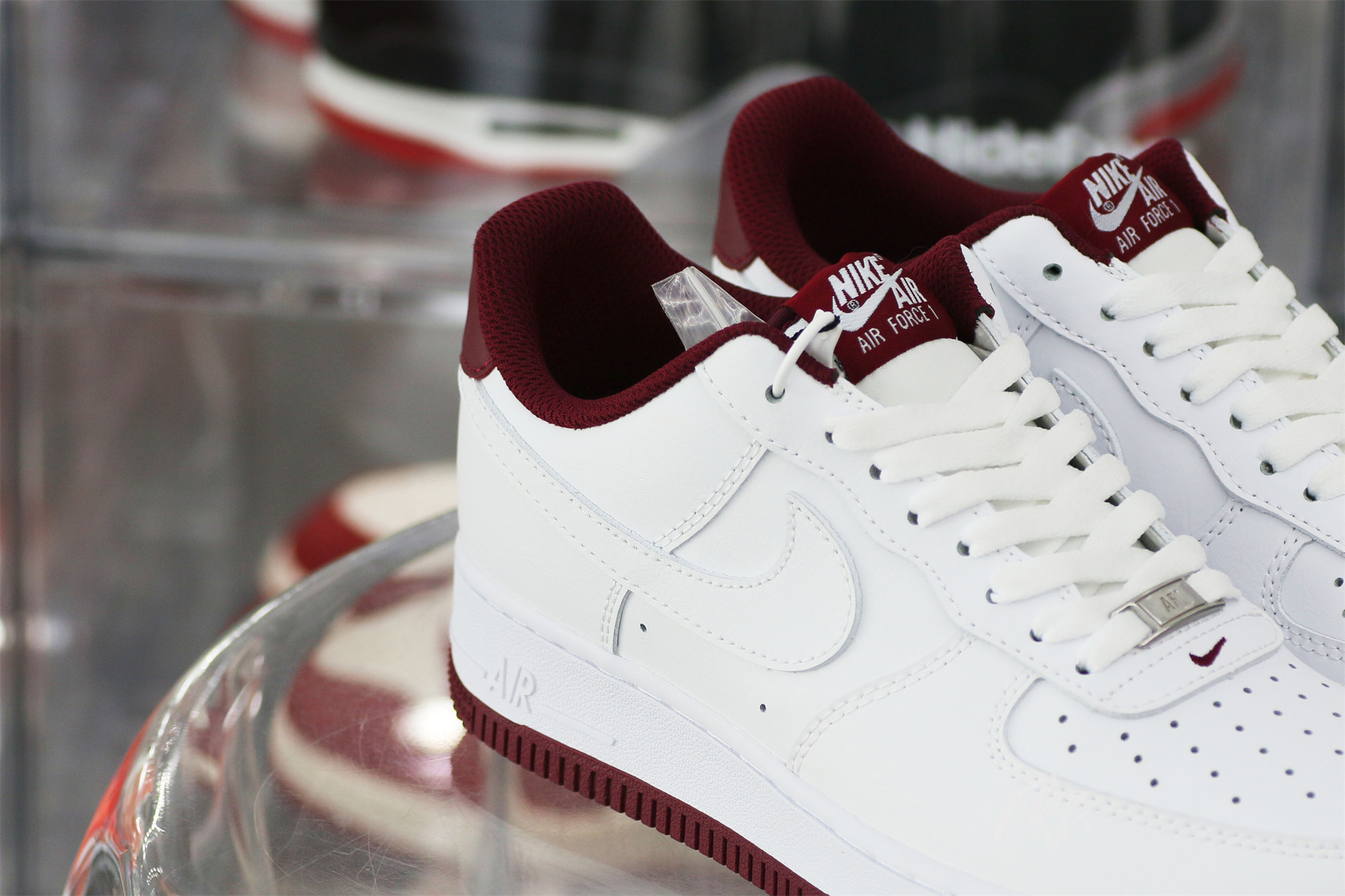 Nike Air Force 1 Low ’07 White Dark Beetroot