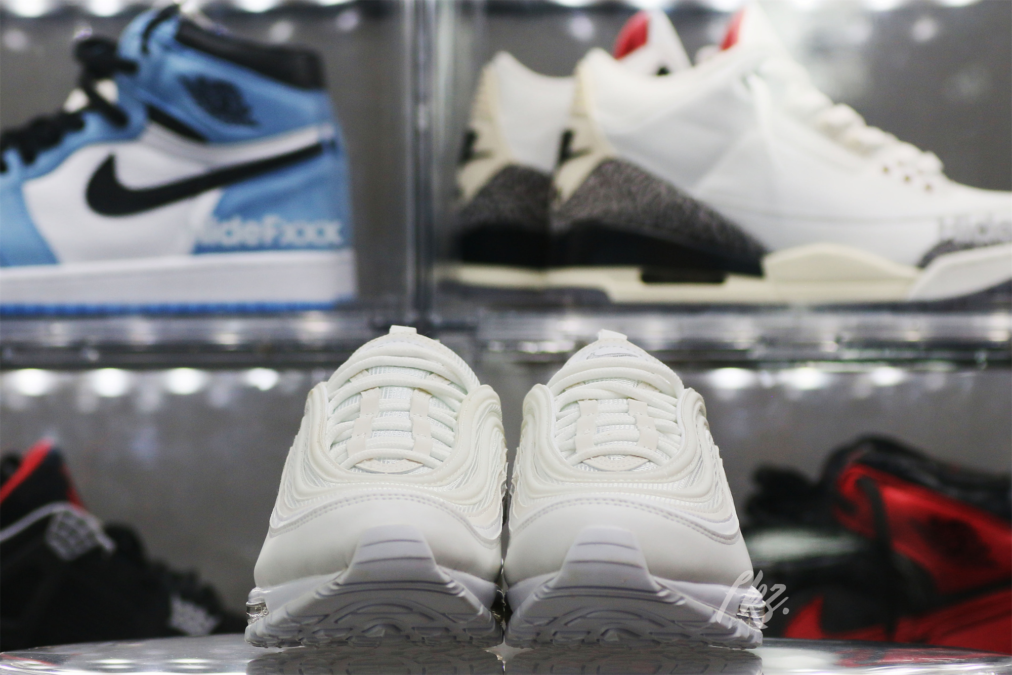 Nike Air Max 97 Triple White Wolf Grey 2017