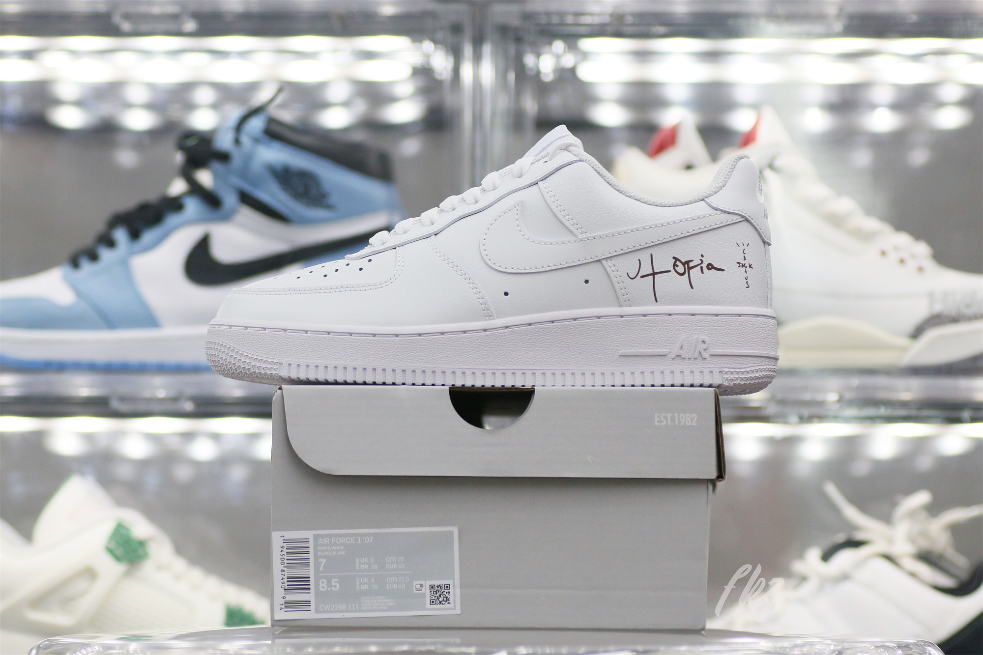 Nike Air Force 1 Low ’07 White (Travis Scott Cactus Jack Utopia Edition)