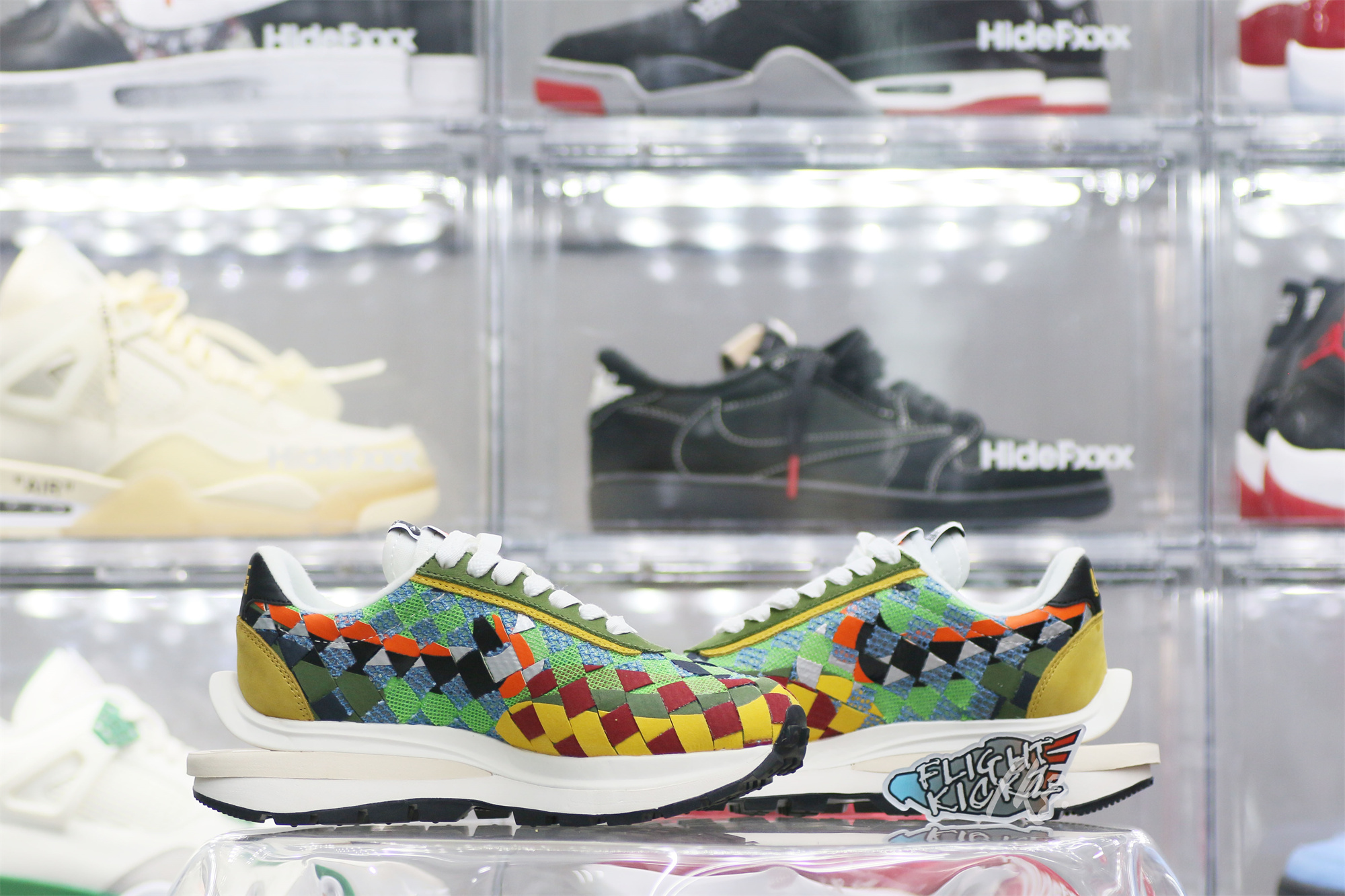 Sacai x Nike Waffe Woven“Green Gusto”