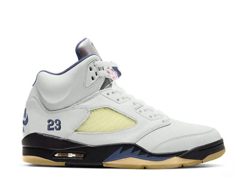A Ma Maniere Air Jordan 5 SP Photon Dust/Diffused Blue WMS(LN5 A1)