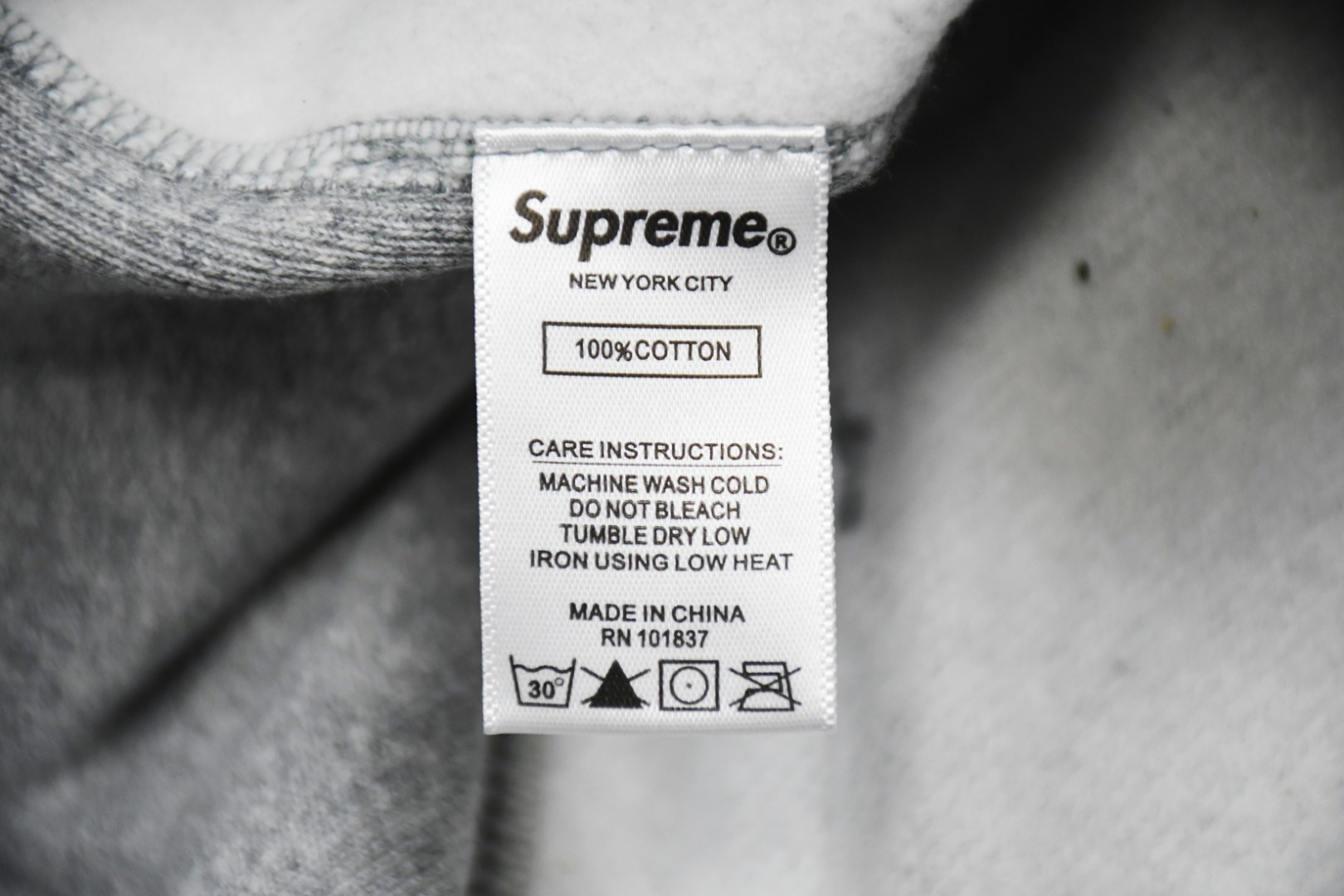 Supreme FW20 Week 15 Cross Box Logo Hooded Sweatshirt