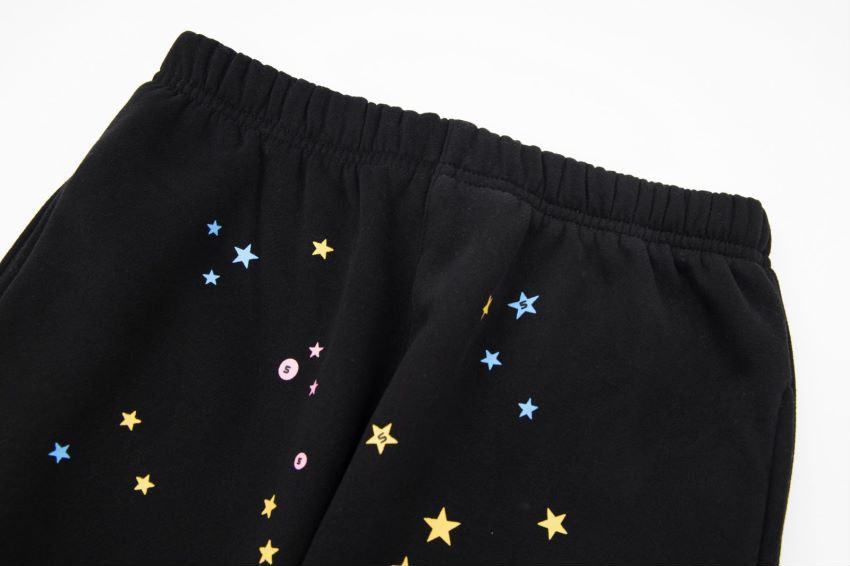 Sp5der Logo Pullover Hoodie Pink Suits