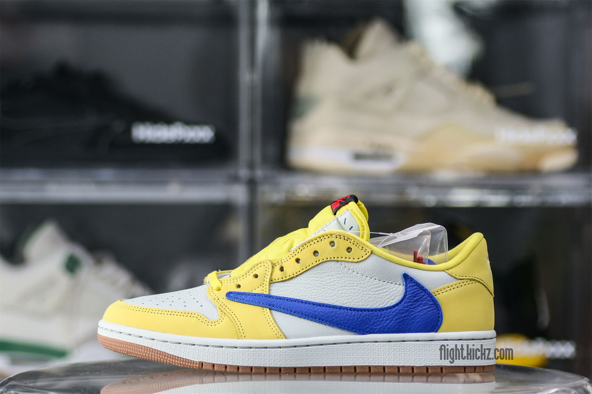 Travis Scott x Air Jordan 1 Retro Low OG SP “Elkins/Canary Yellow” (LN5 A1 batch)