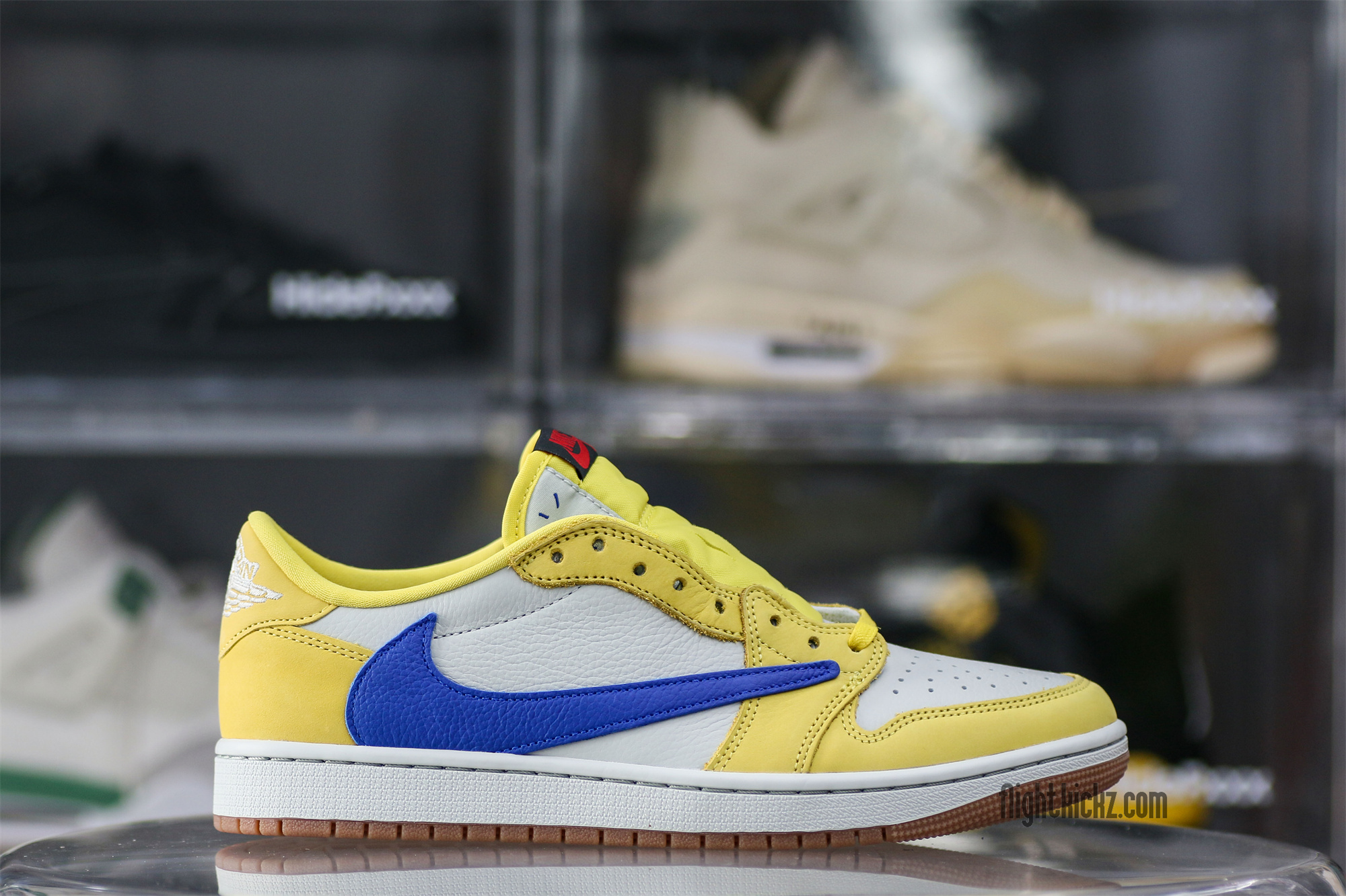Travis Scott x Air Jordan 1 Retro Low OG SP “Elkins/Canary Yellow” (LN5 A1 batch)
