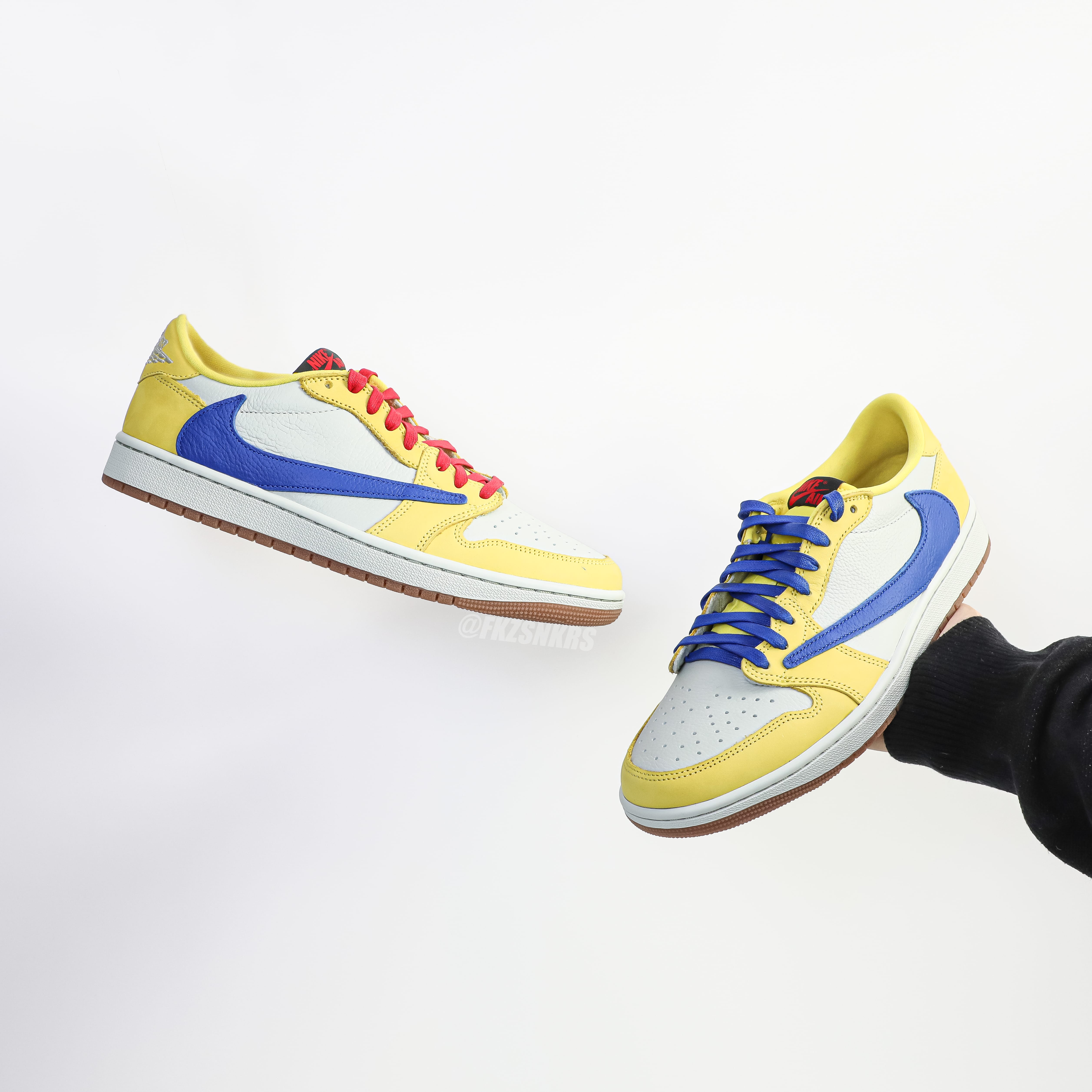 Travis Scott x Air Jordan 1 Retro Low OG SP “Elkins/Canary Yellow” (LN5 A1 batch)