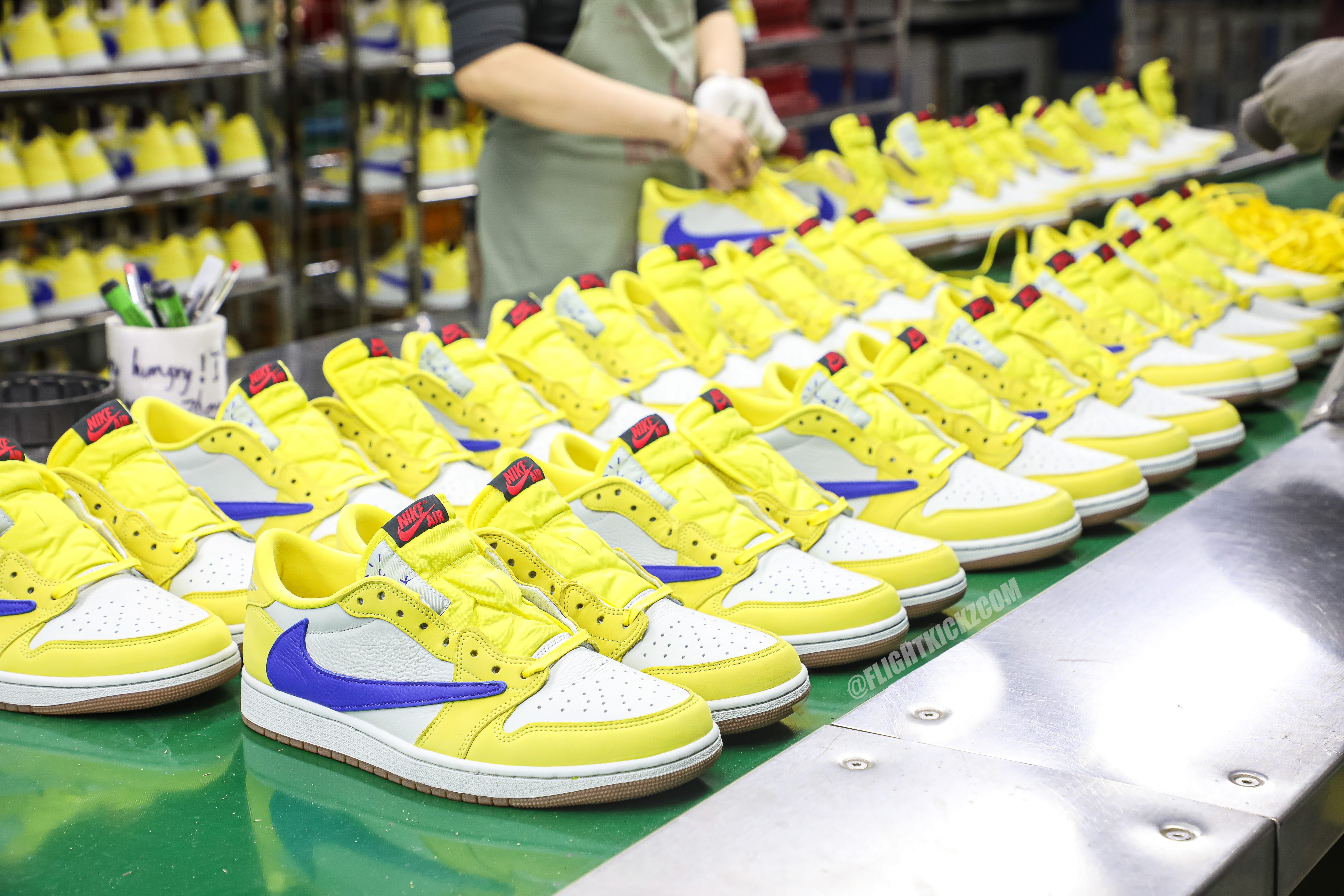 Travis Scott x Air Jordan 1 Retro Low OG SP “Elkins/Canary Yellow” (LN5 A1 batch)