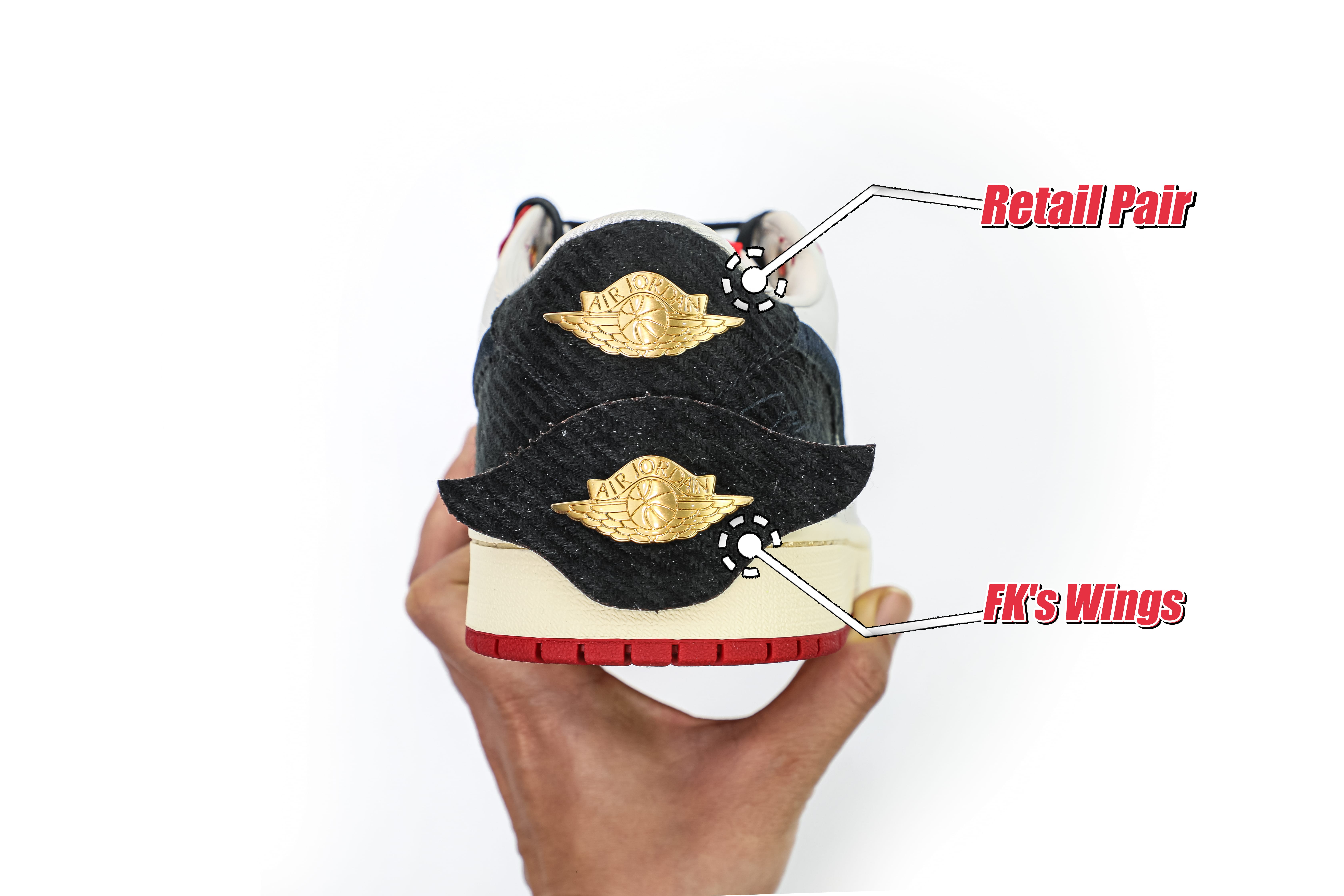 Trophy Room X Air Jordan 1 Retro Low OG SP Away 2024(LN5 A1 Batch)