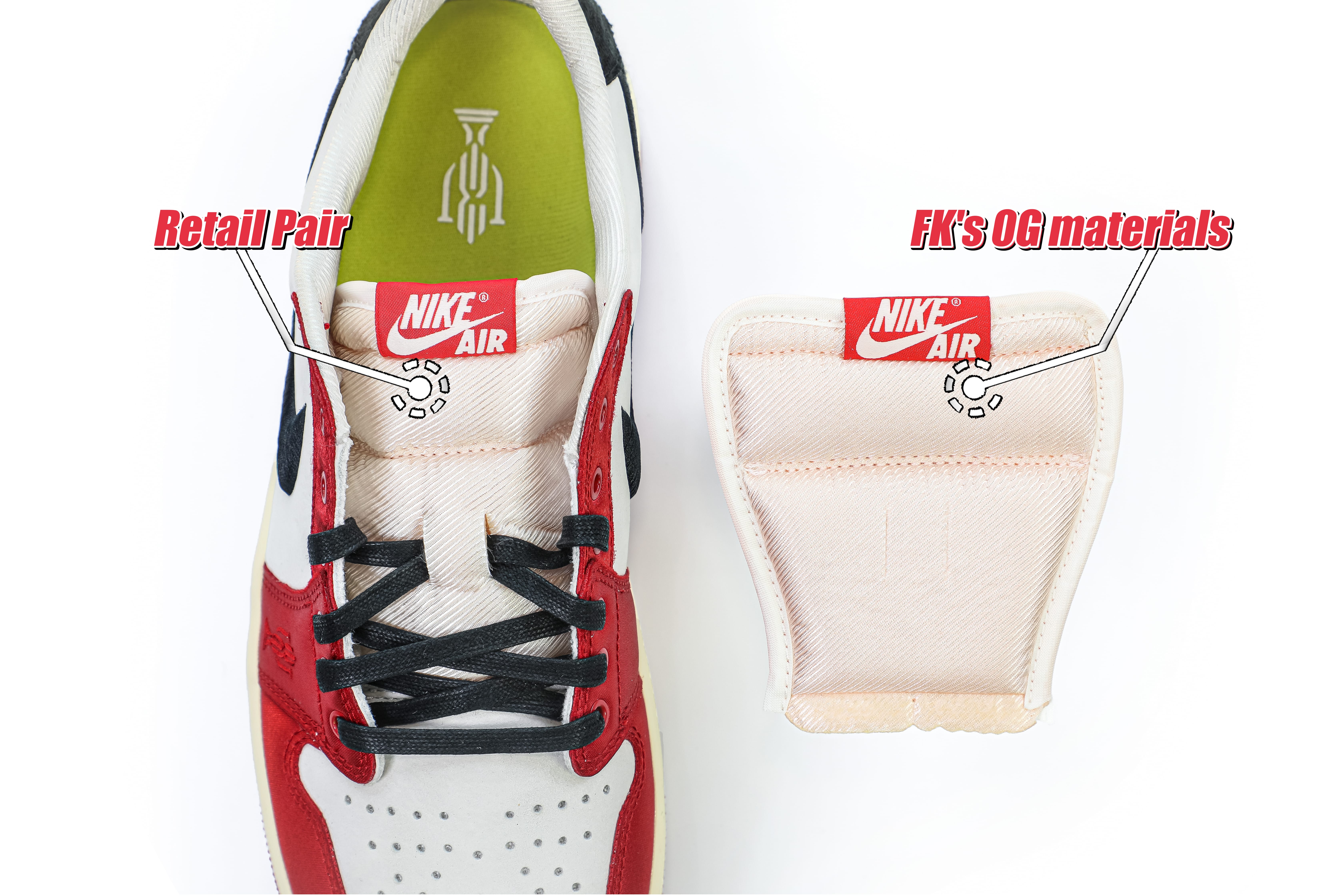 Trophy Room X Air Jordan 1 Retro Low OG SP Away 2024(LN5 A1 Batch)