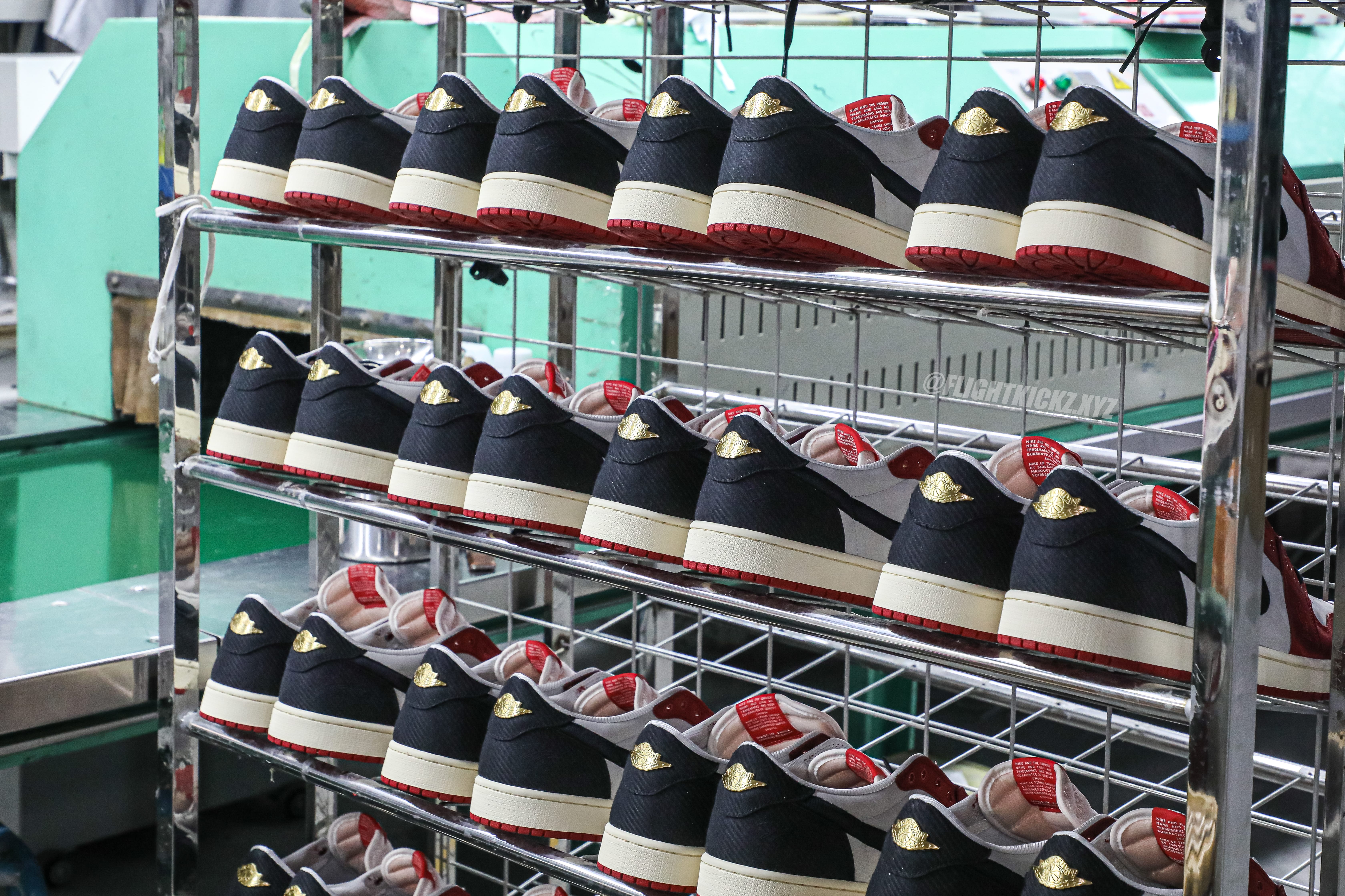 Trophy Room X Air Jordan 1 Retro Low OG SP Away 2024(LN5 A1 Batch)